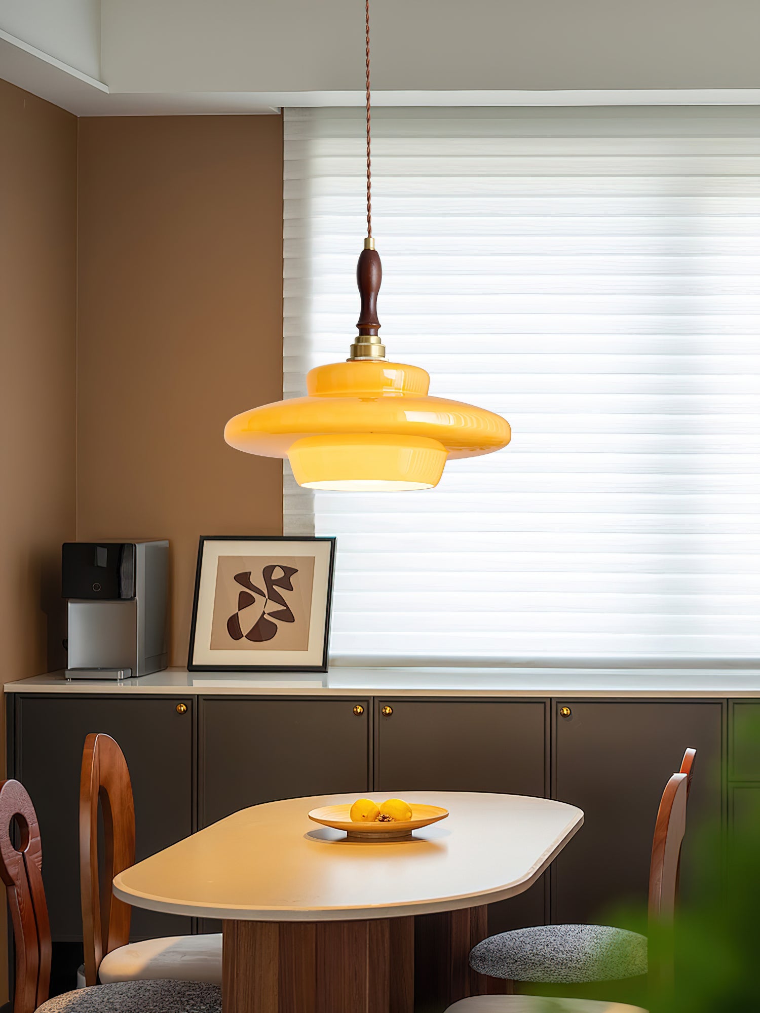 Aroma Modern Glass Pendant Light