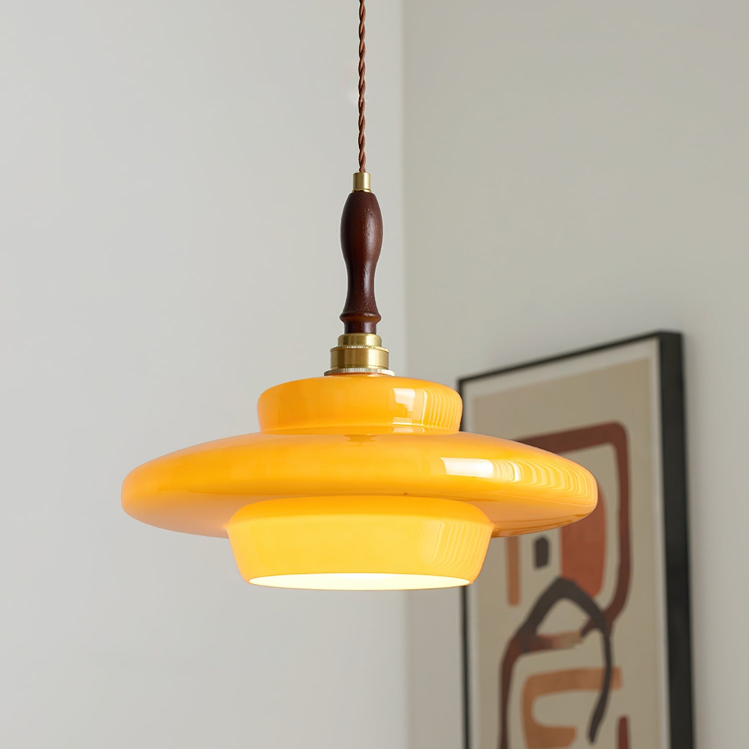 Aroma Modern Glass Pendant Light