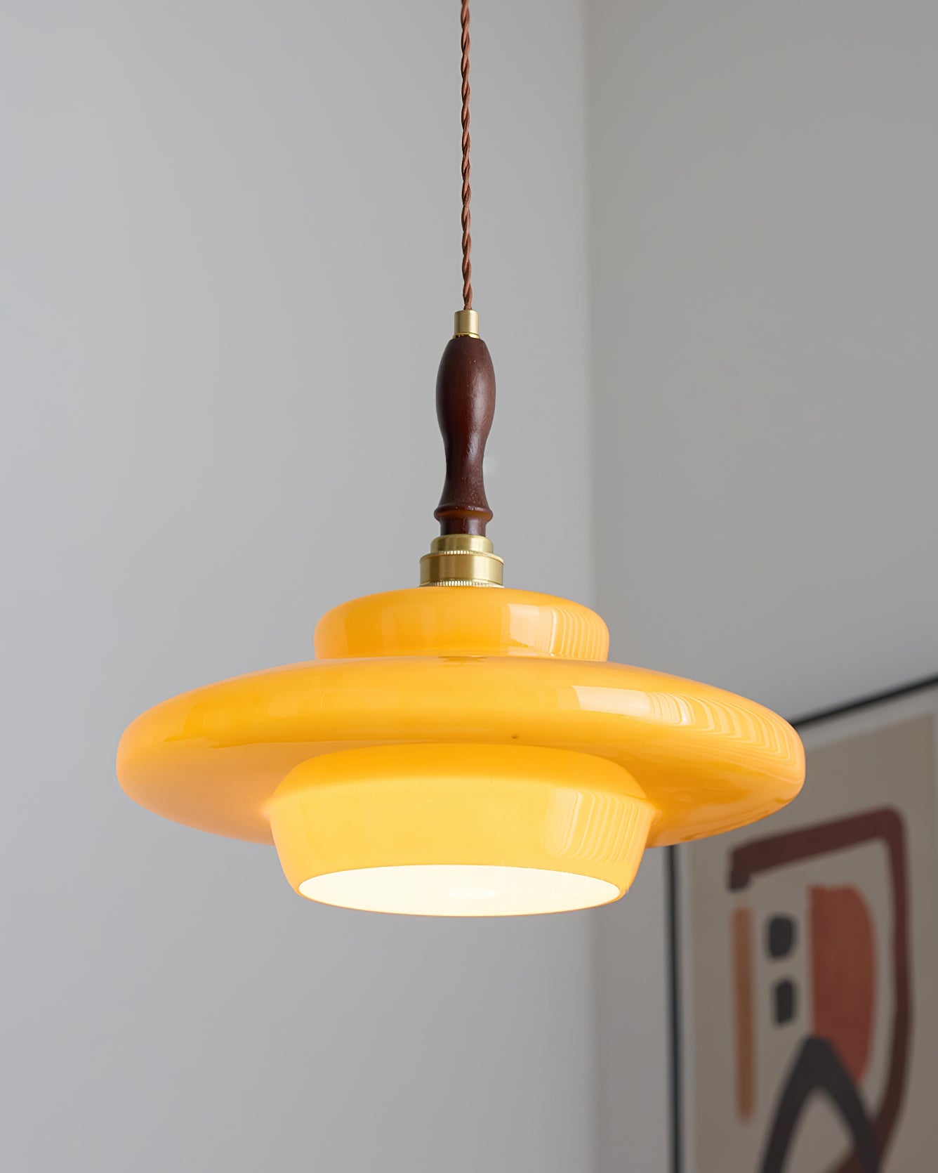 Aroma Modern Glass Pendant Light