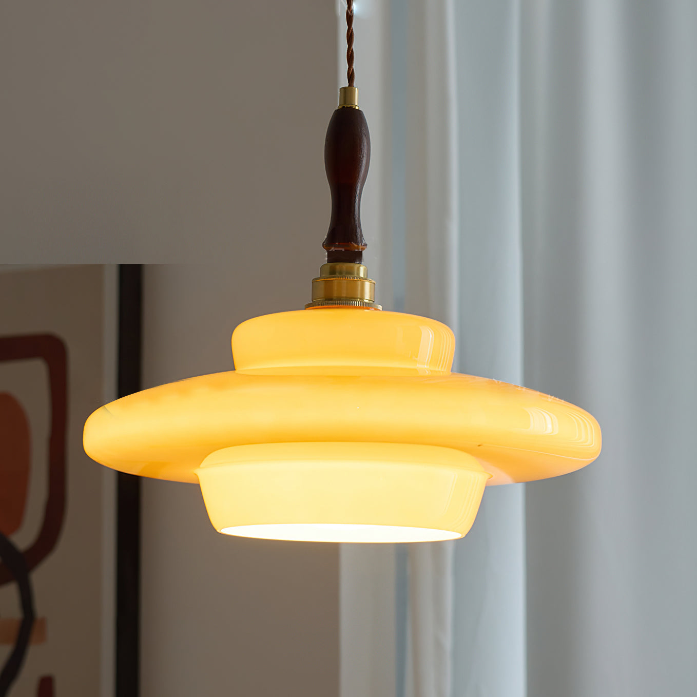Aroma Modern Glass Pendant Light