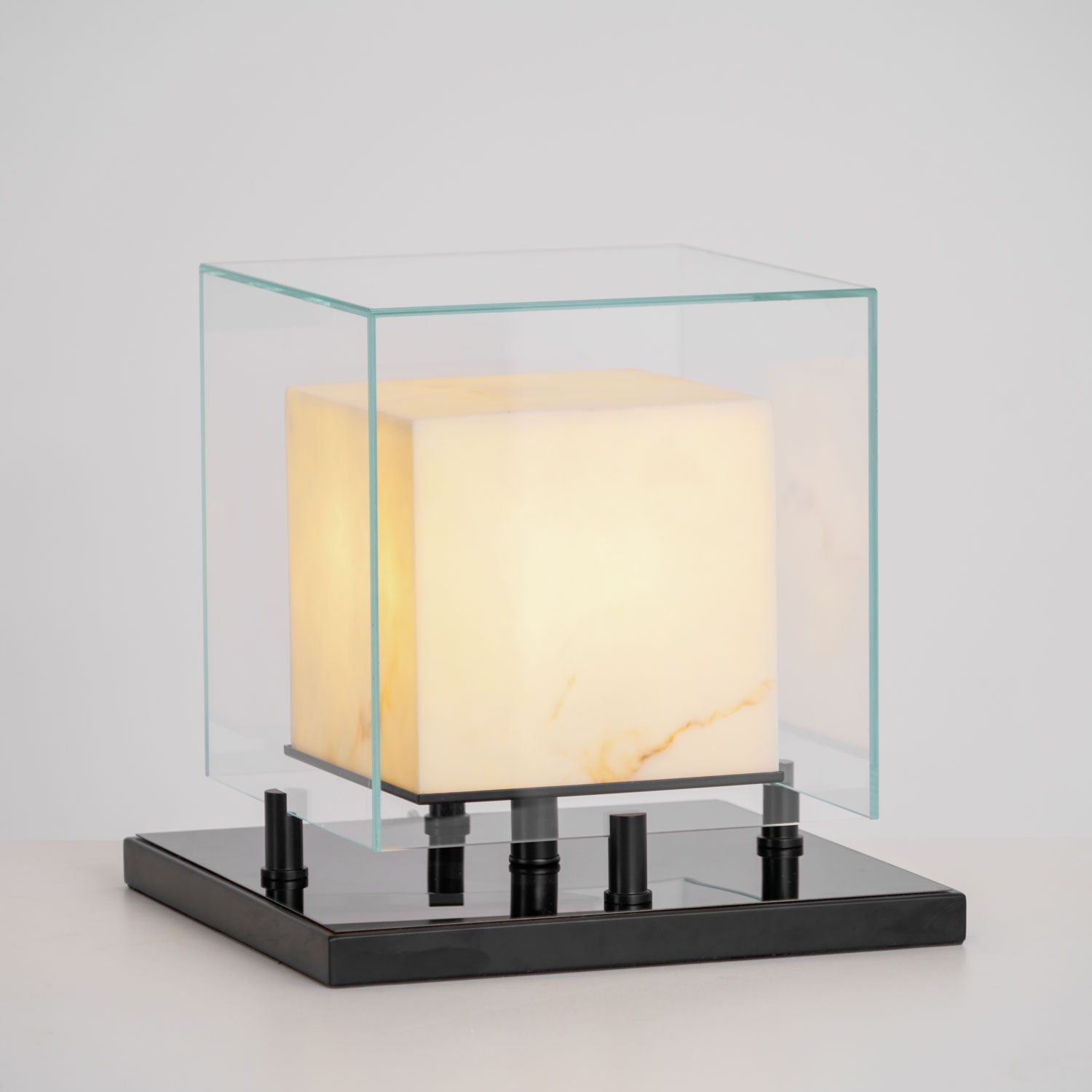 Cubo Alabaster Table Lamp - Blowlighting