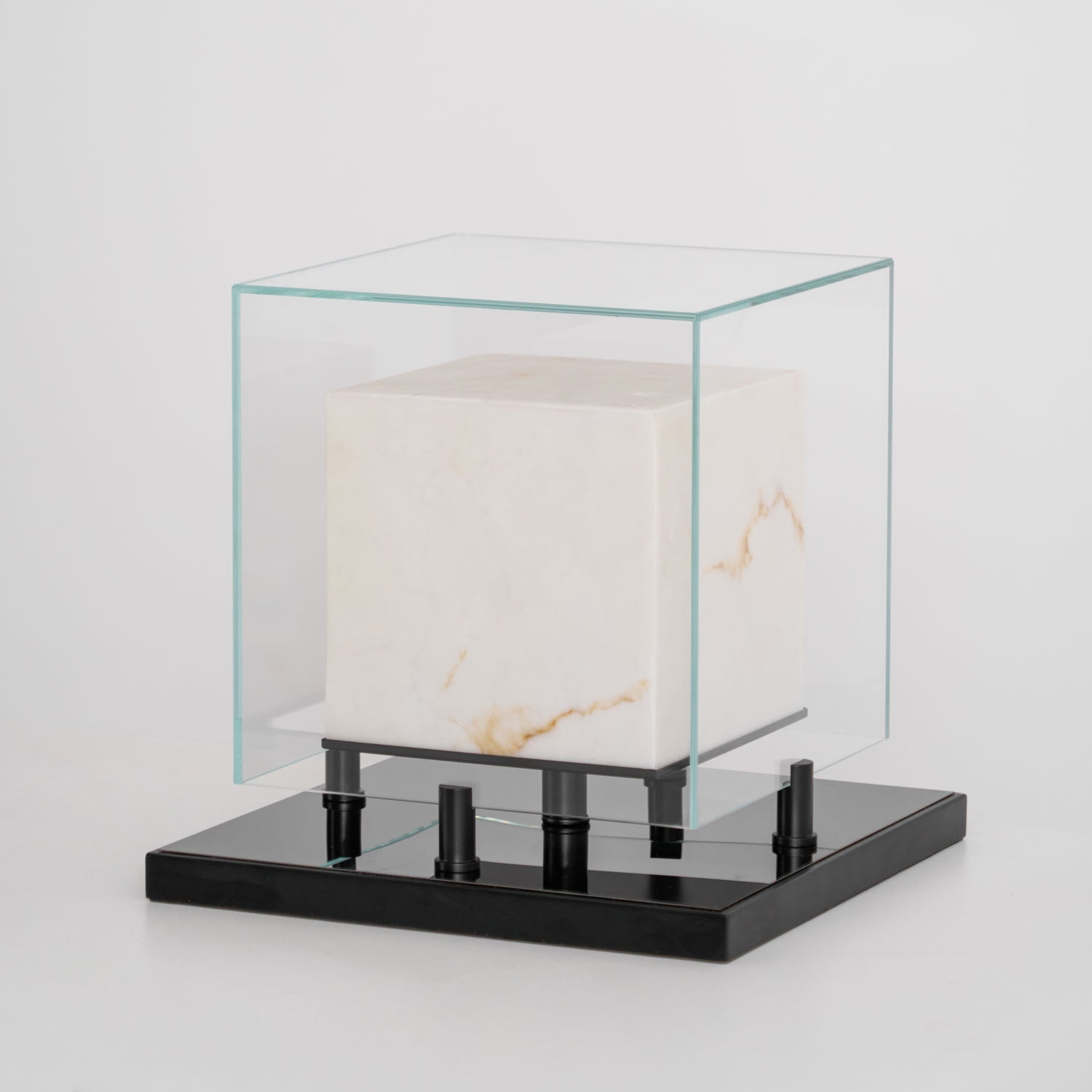 Cubo Alabaster Table Lamp - Blowlighting