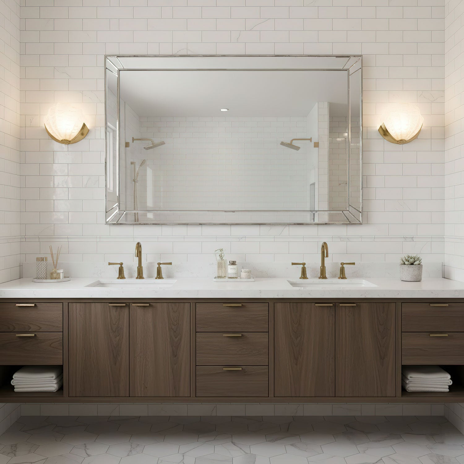 Art Deco Scallop Wall Light - Vakkerlight