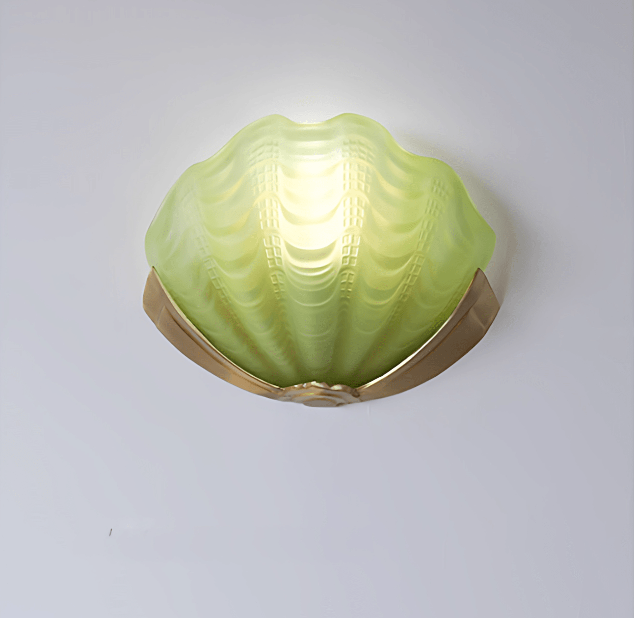 Art Deco Scallop Wall Light - Vakkerlight