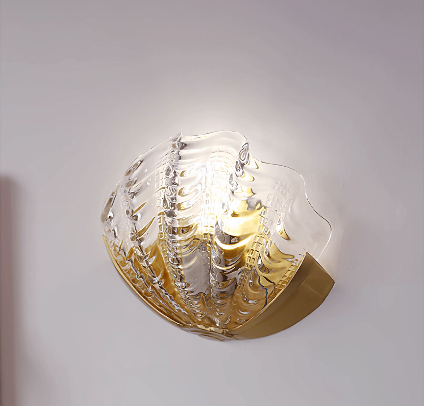 Art Deco Scallop Wall Light - Vakkerlight