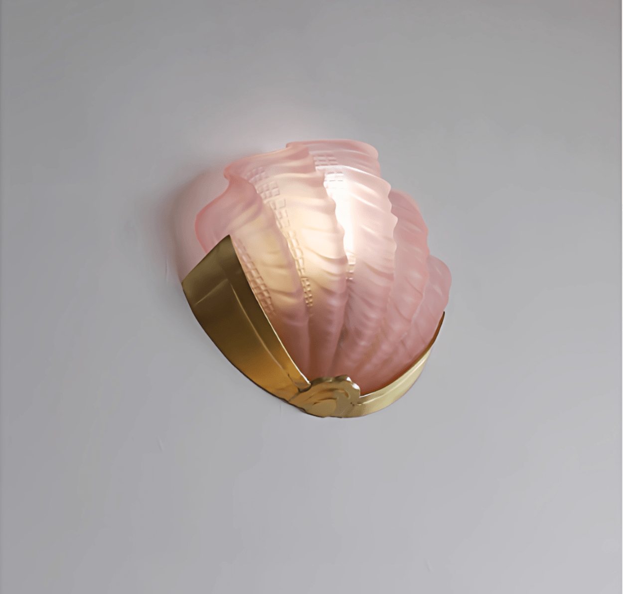 Art Deco Scallop Wall Light - Vakkerlight