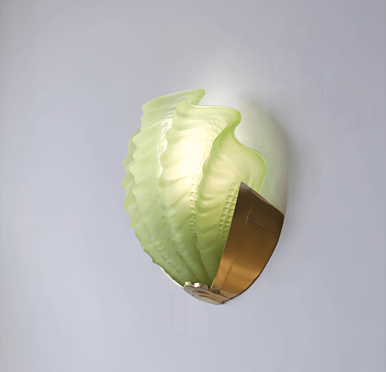 Art Deco Scallop Wall Light - Vakkerlight