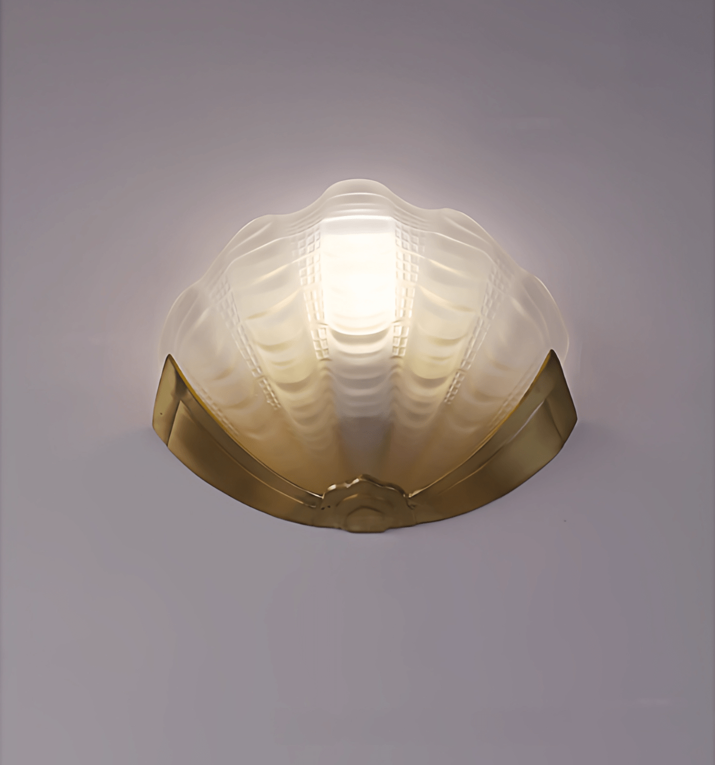 Art Deco Scallop Wall Light - Vakkerlight