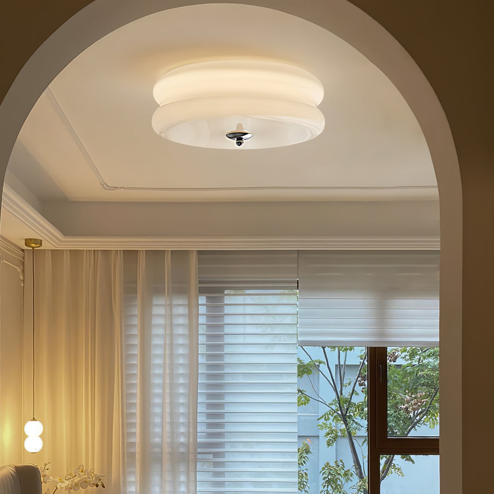 Art Deco Vintage Ceiling Light - Blowlighting