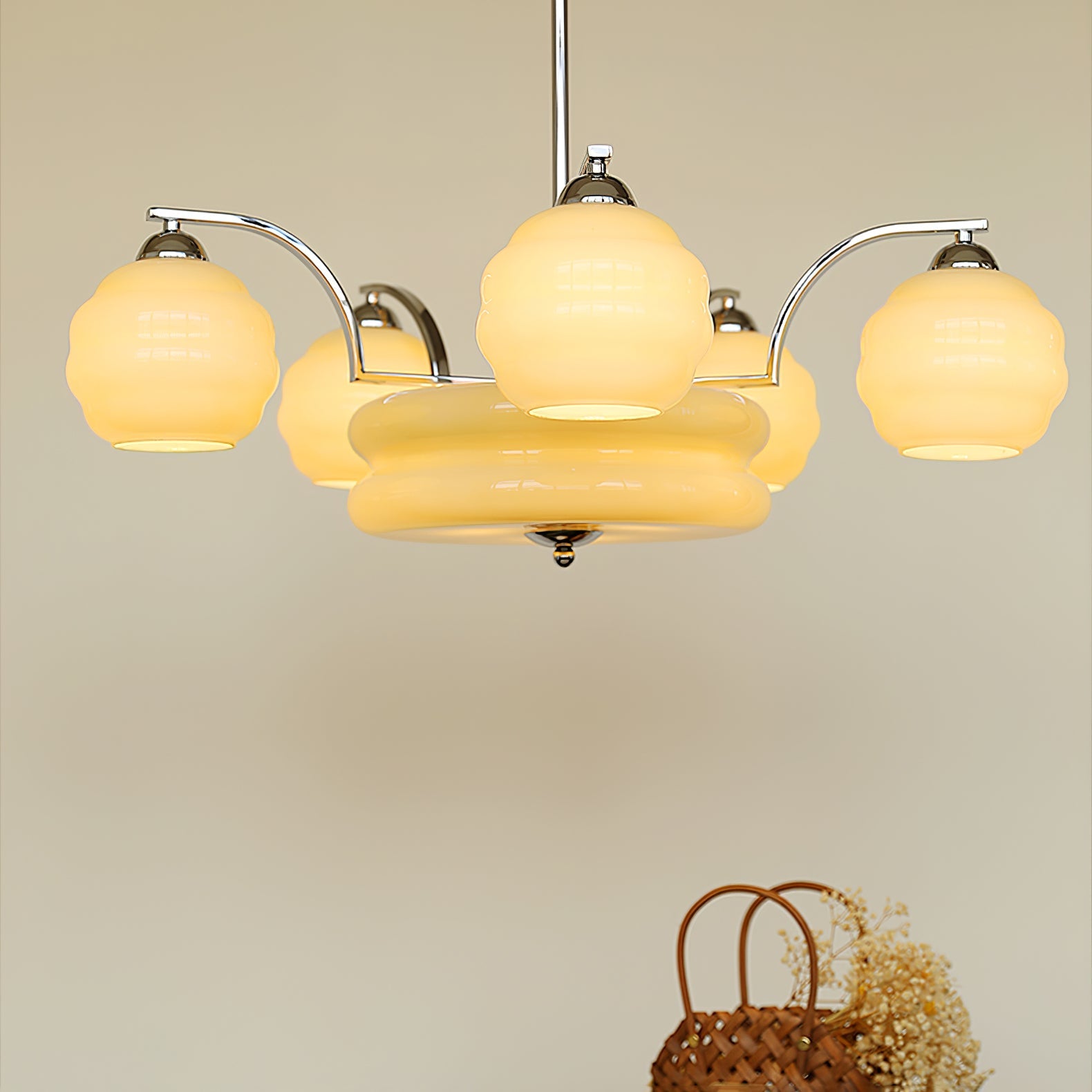 Art Deco Vintage Chandelier - Blowlighting