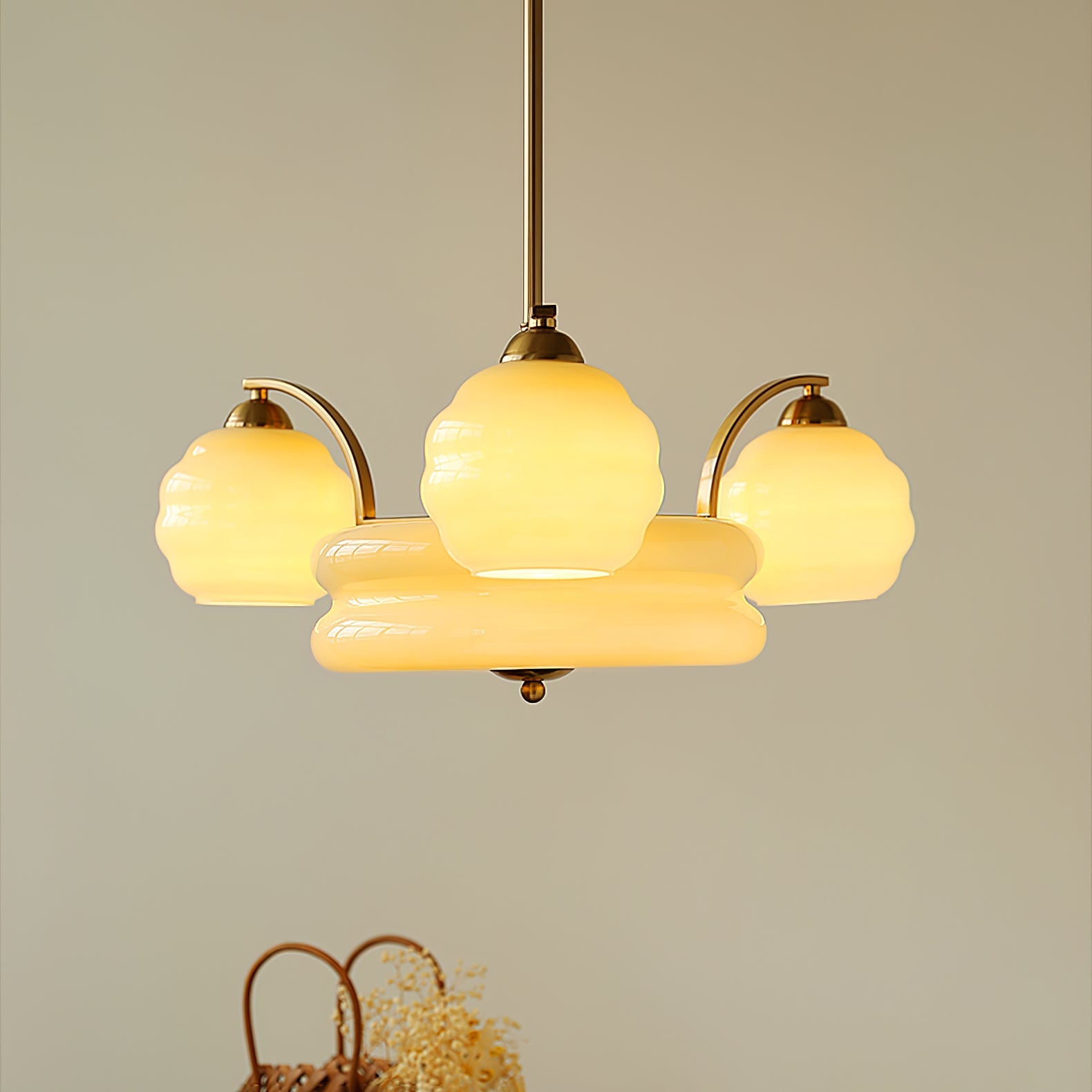 Art Deco Vintage Chandelier - Blowlighting