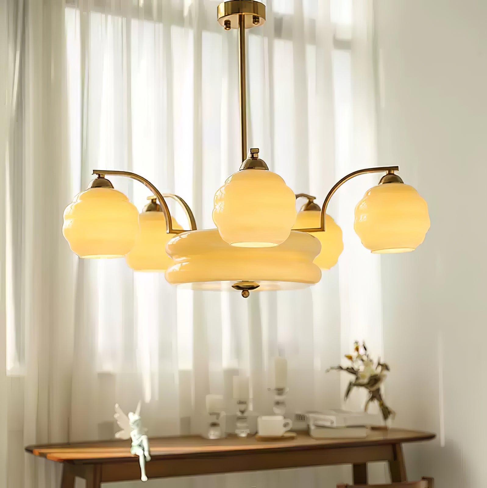 Art Deco Vintage Chandelier - Blowlighting