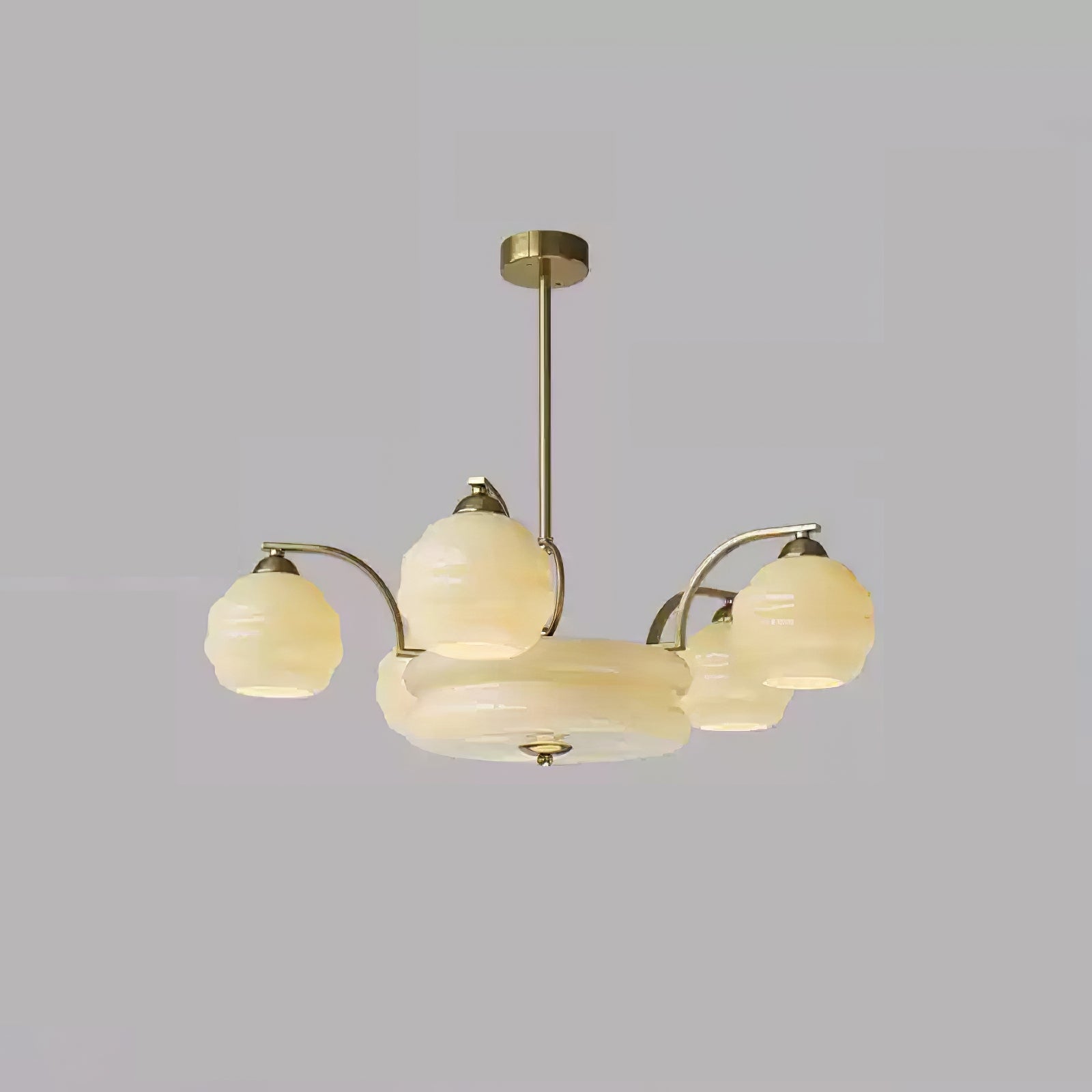 Art Deco Vintage Chandelier - Blowlighting