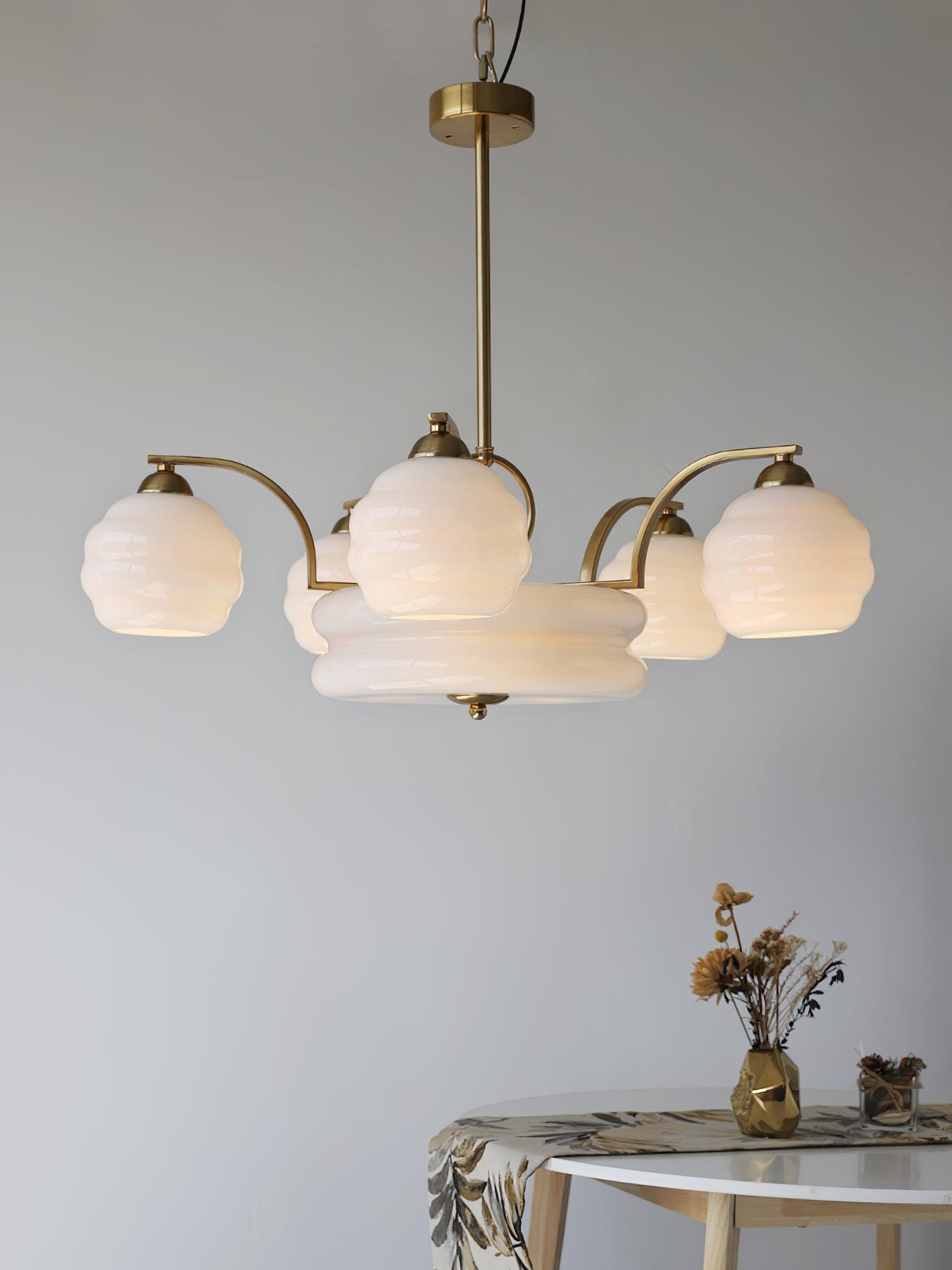 Art Deco Vintage Chandelier - Blowlighting
