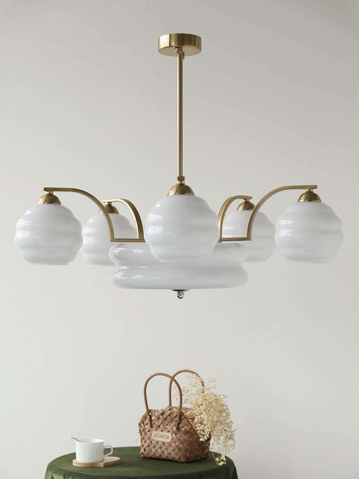 Art Deco Vintage Chandelier - Blowlighting