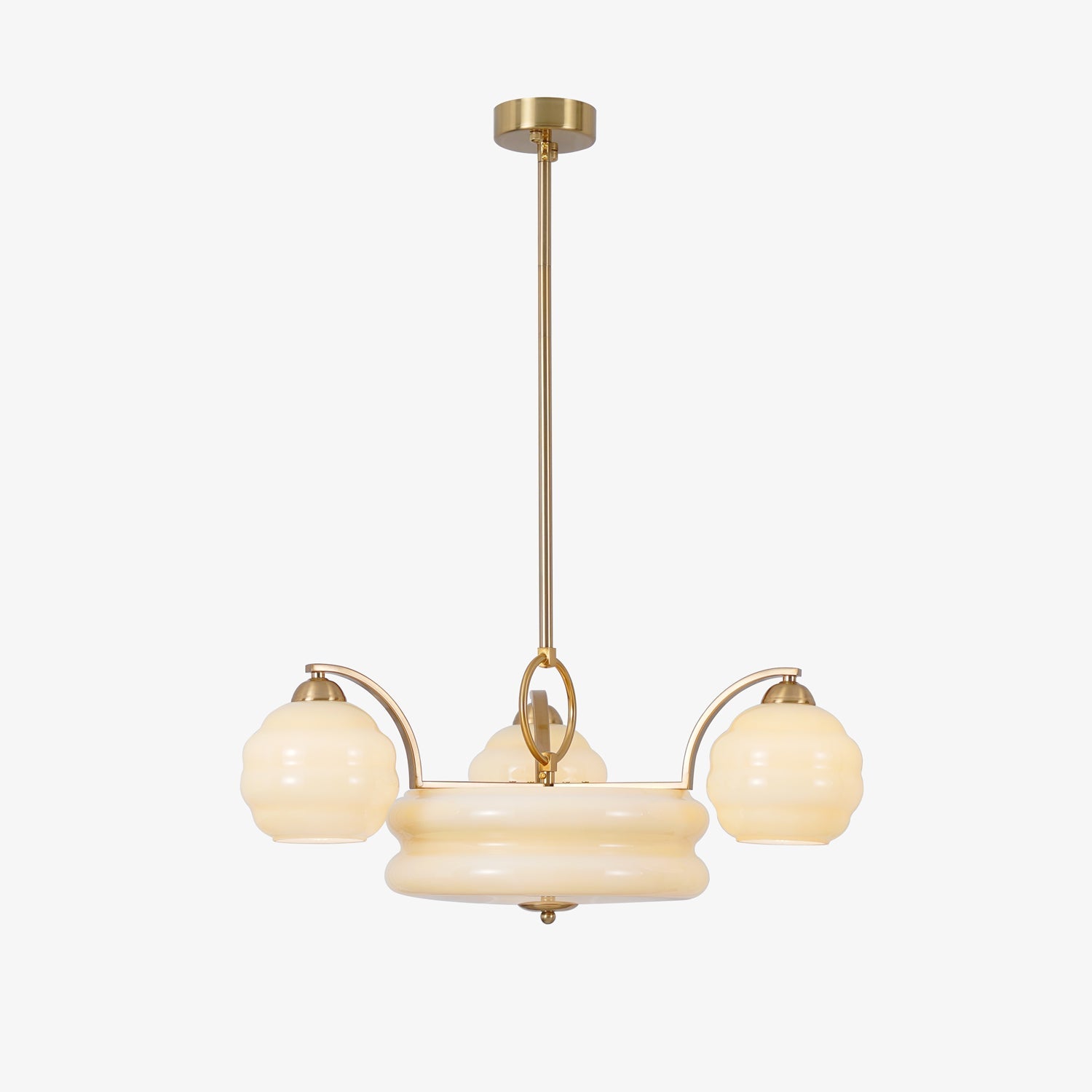 Art Deco Vintage Chandelier - Blowlighting