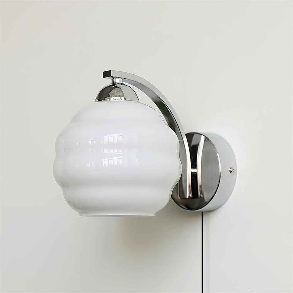 Art Deco Plug-in Wall Lamp - Blowlighting