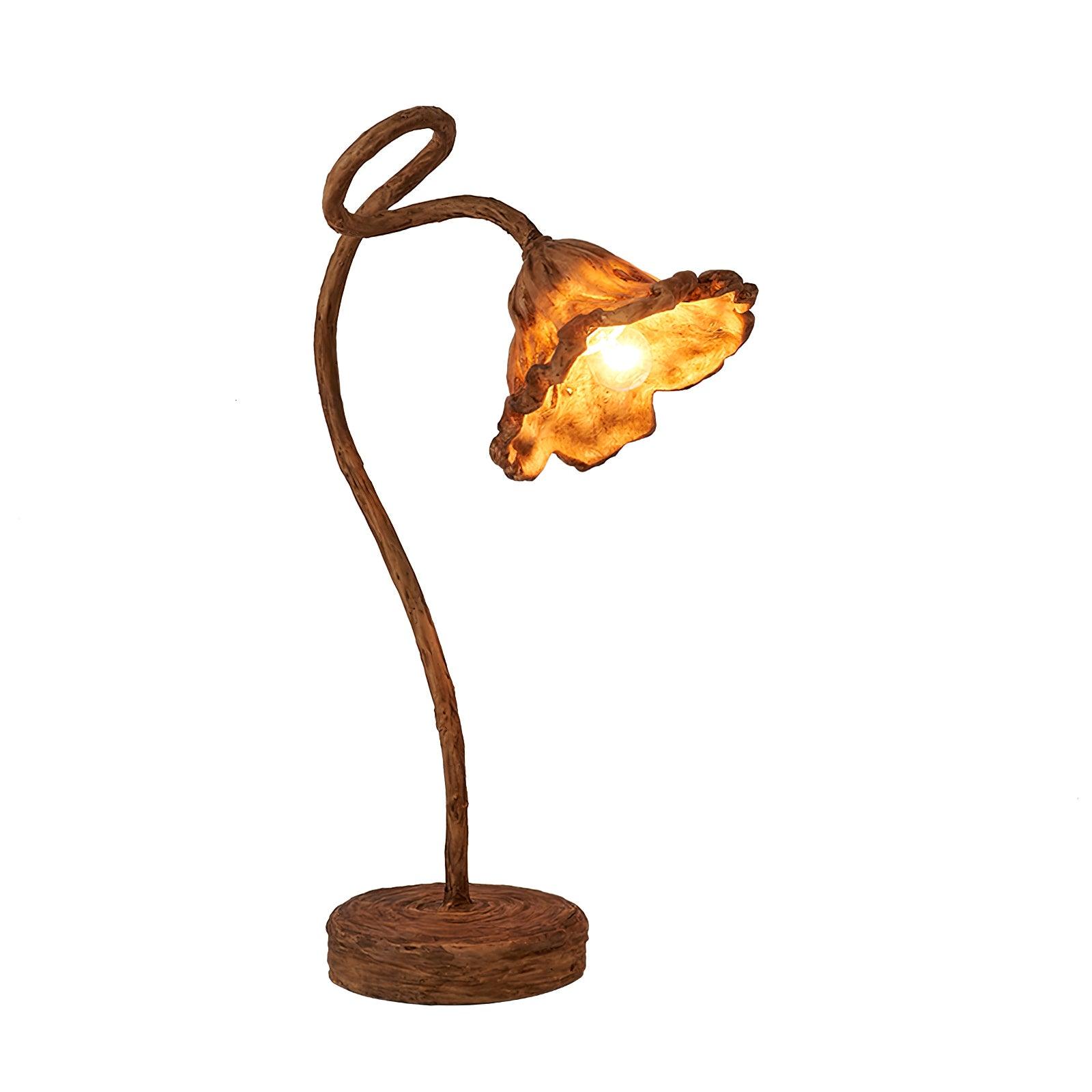 Artistic Lotus Leaf Table Lamp - Blowlighting