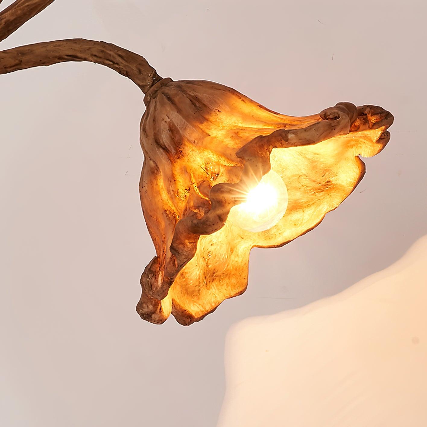 Artistic Lotus Leaf Table Lamp - Blowlighting