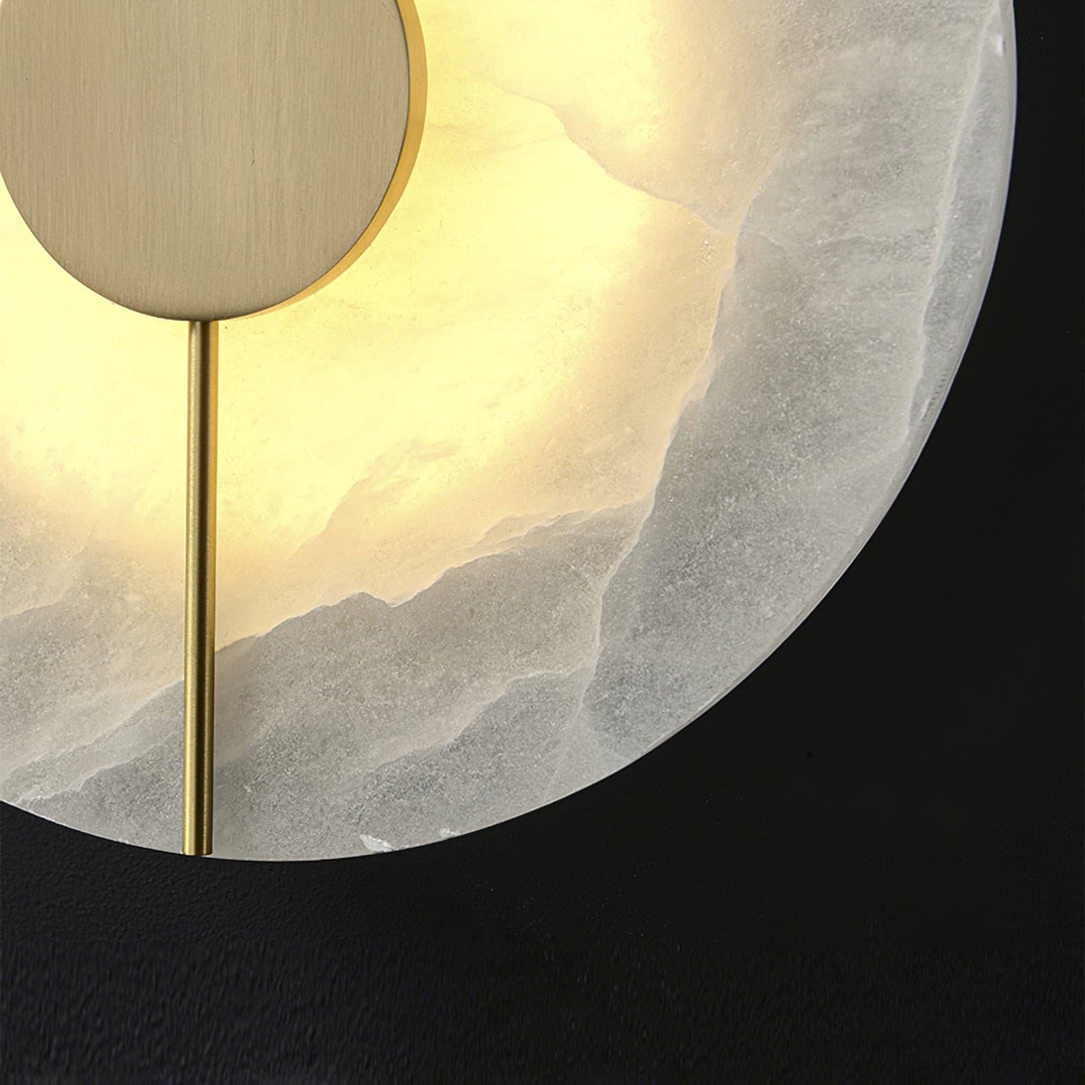 Citheira Minimalist Alabaster Wall Light - Blowlighting