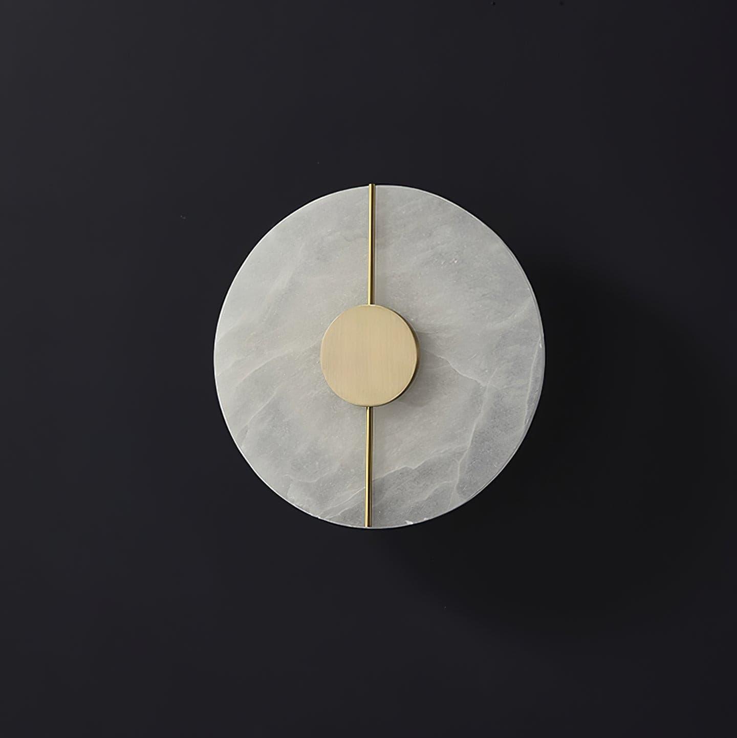 Citheira Minimalist Alabaster Wall Light - Blowlighting