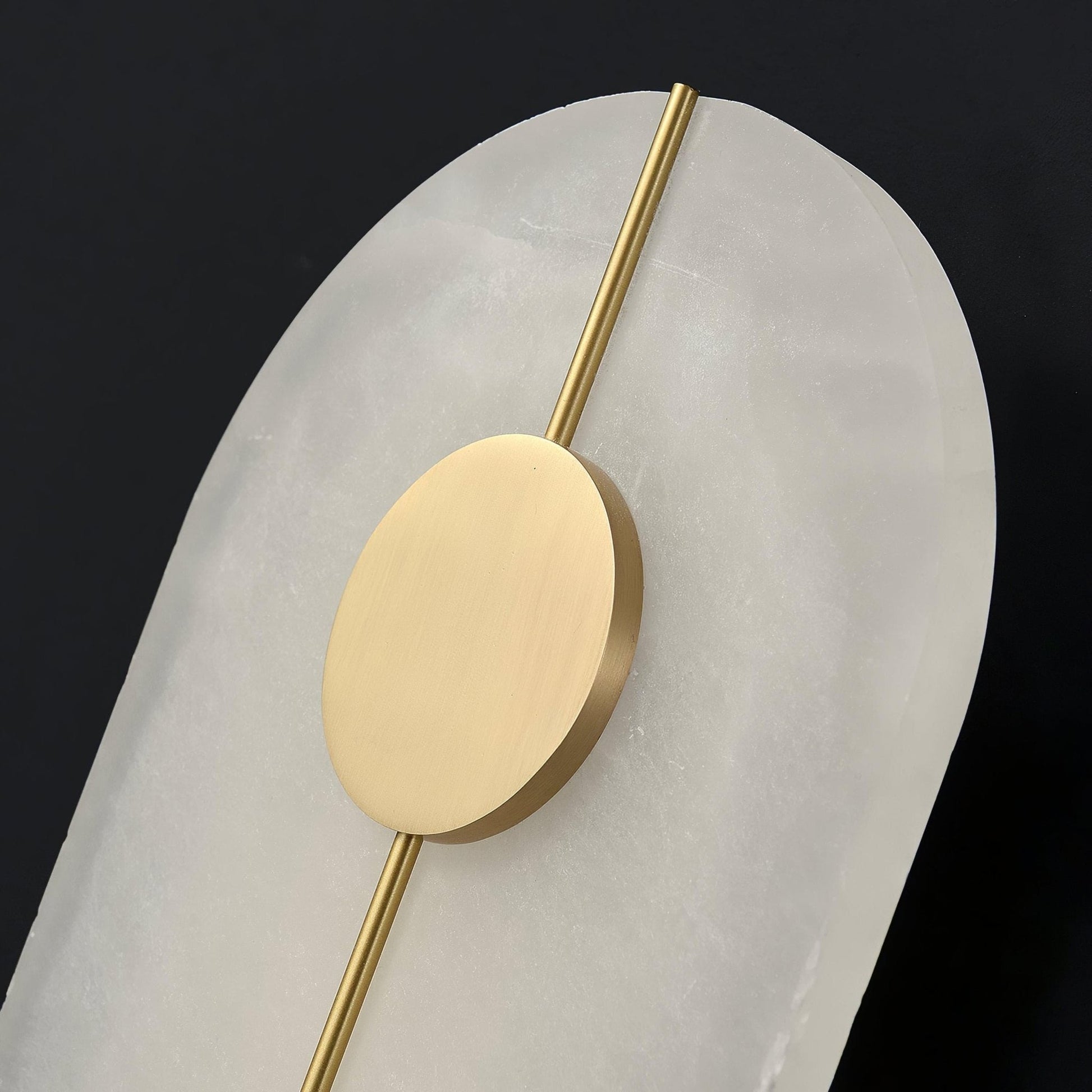 Citheira Minimalist Alabaster Wall Light - Blowlighting