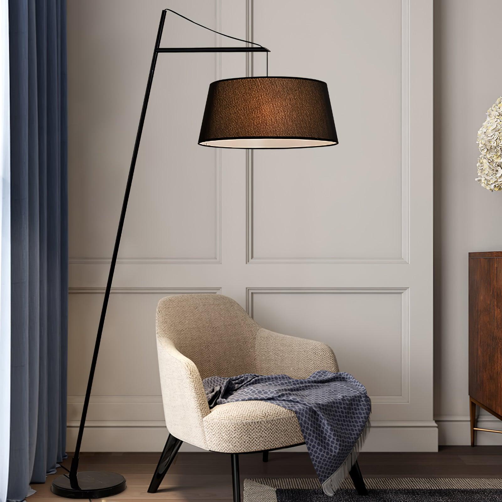Votalyra Modern Fabric Floor Lamp - Blowlighting