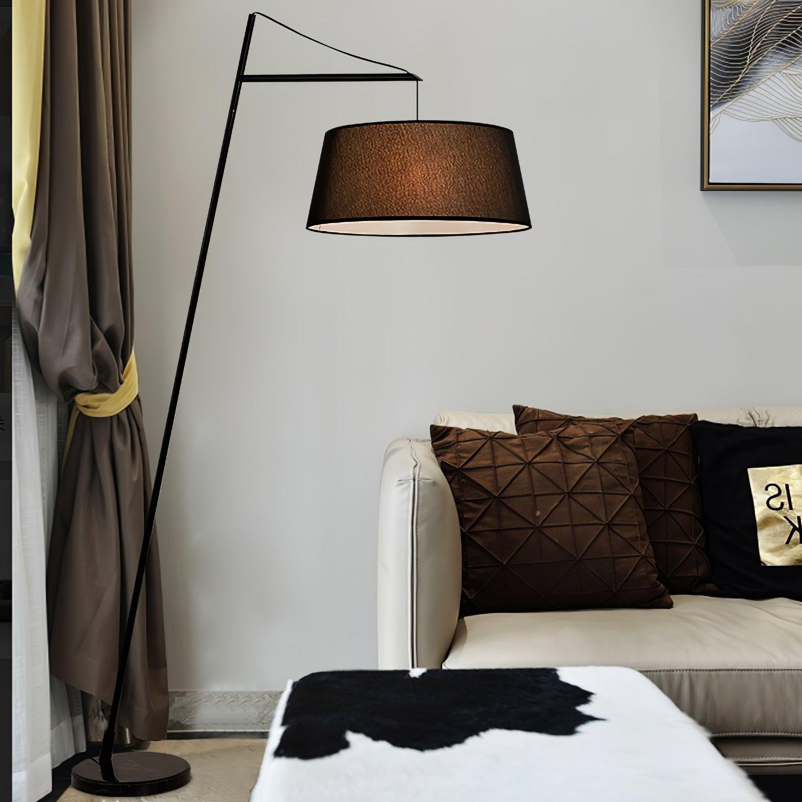 Votalyra Modern Fabric Floor Lamp - Blowlighting