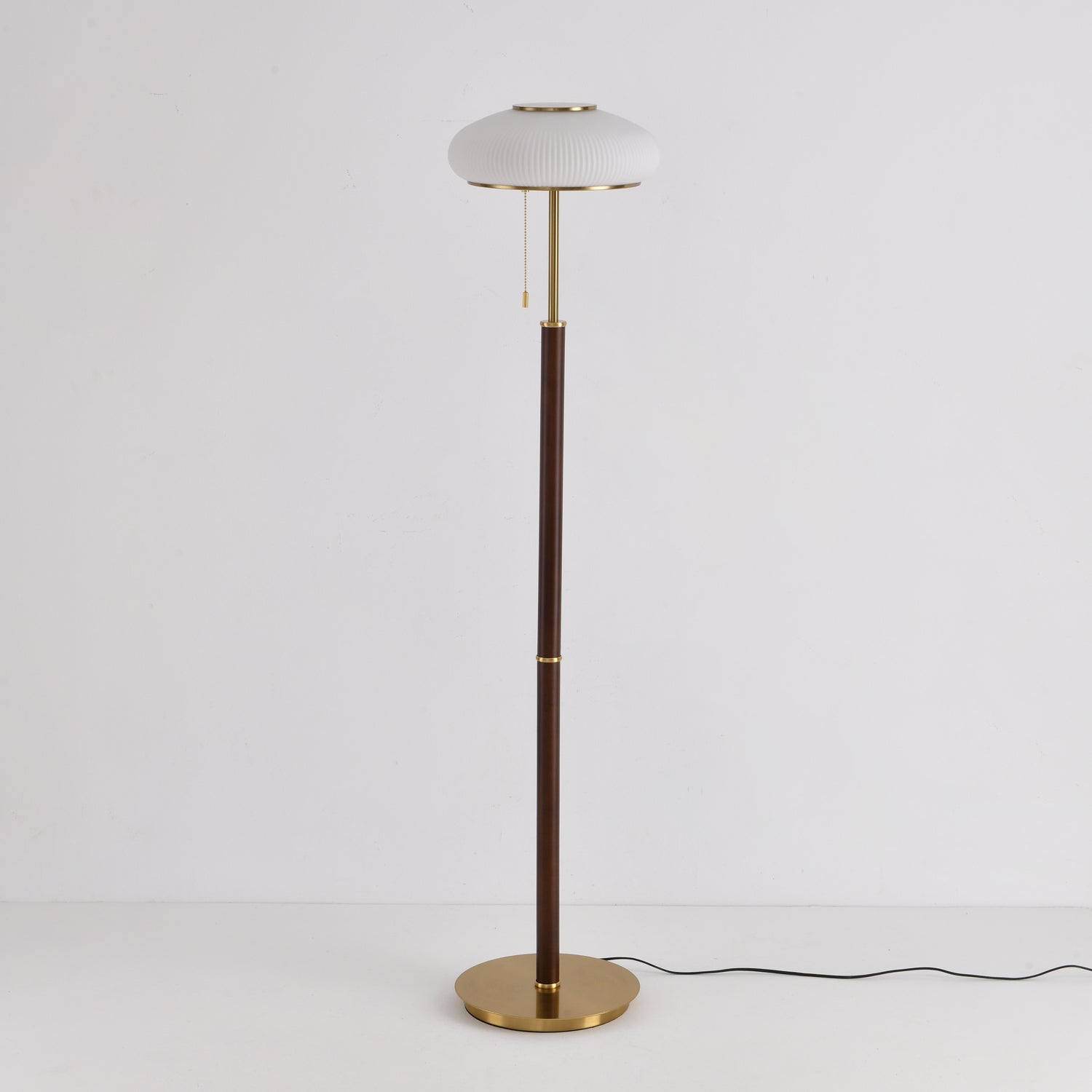 Lumen Vintage Glass Floor Lamp - Blowlighting