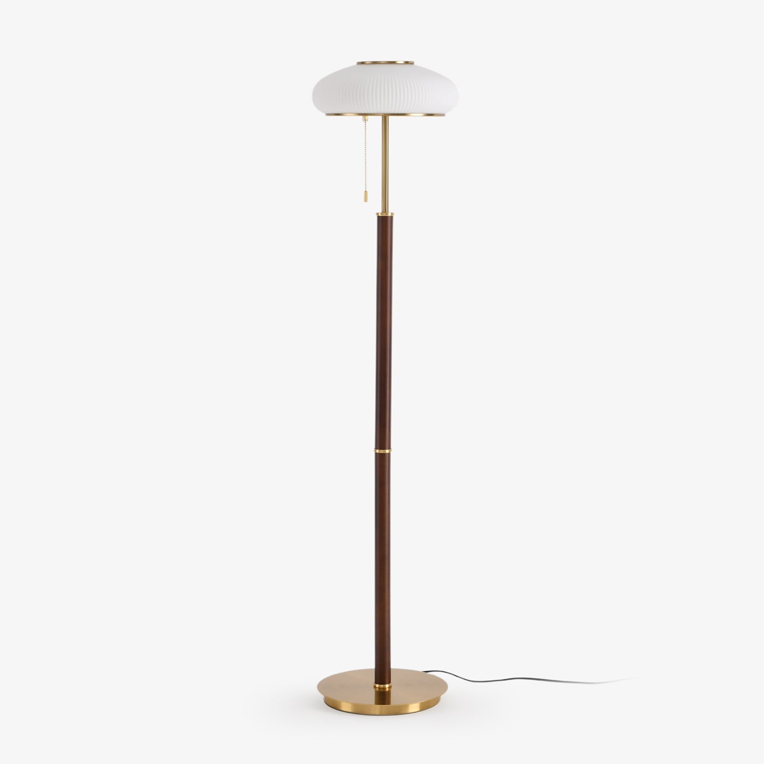 Lumen Vintage Glass Floor Lamp - Blowlighting