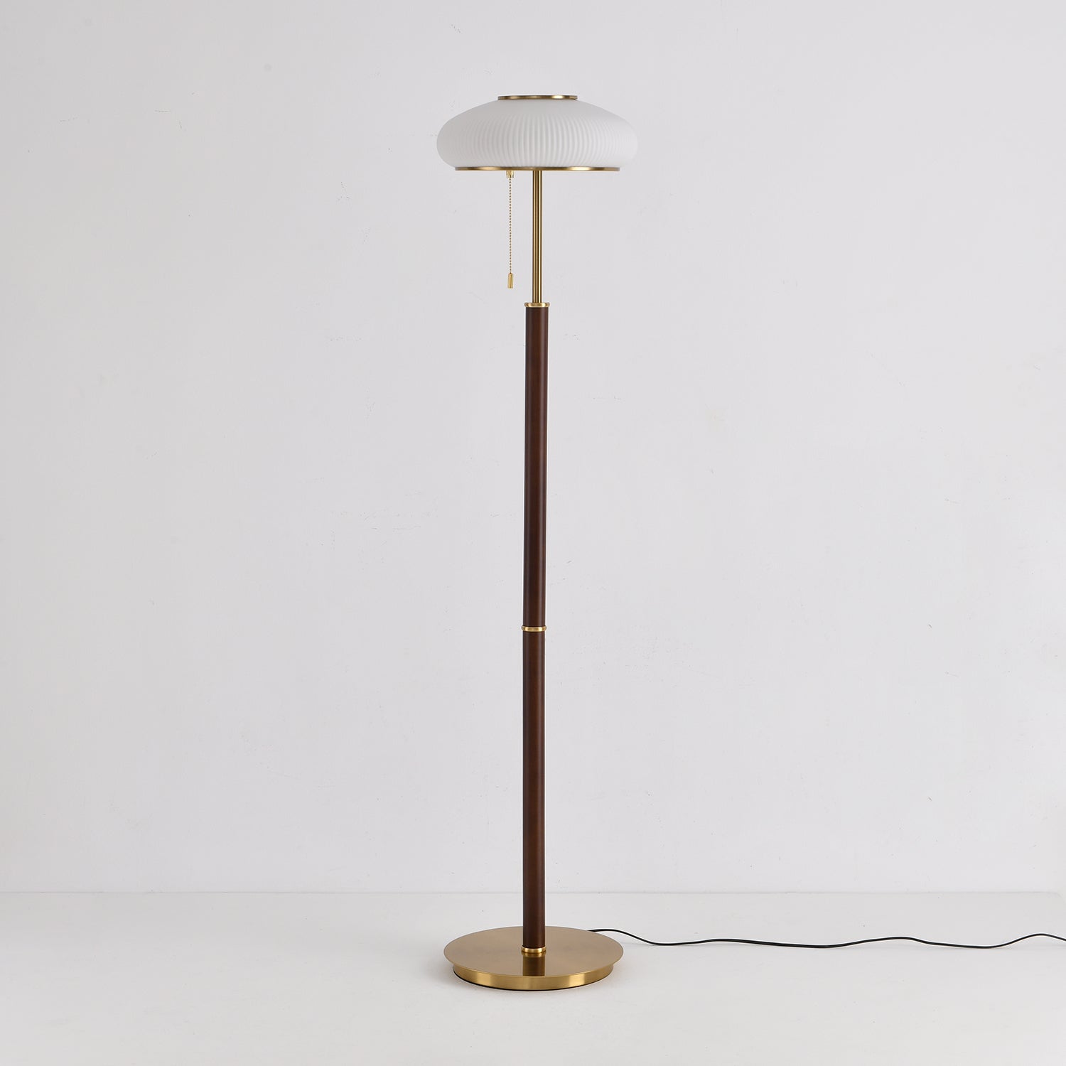 Lumen Vintage Glass Floor Lamp - Blowlighting