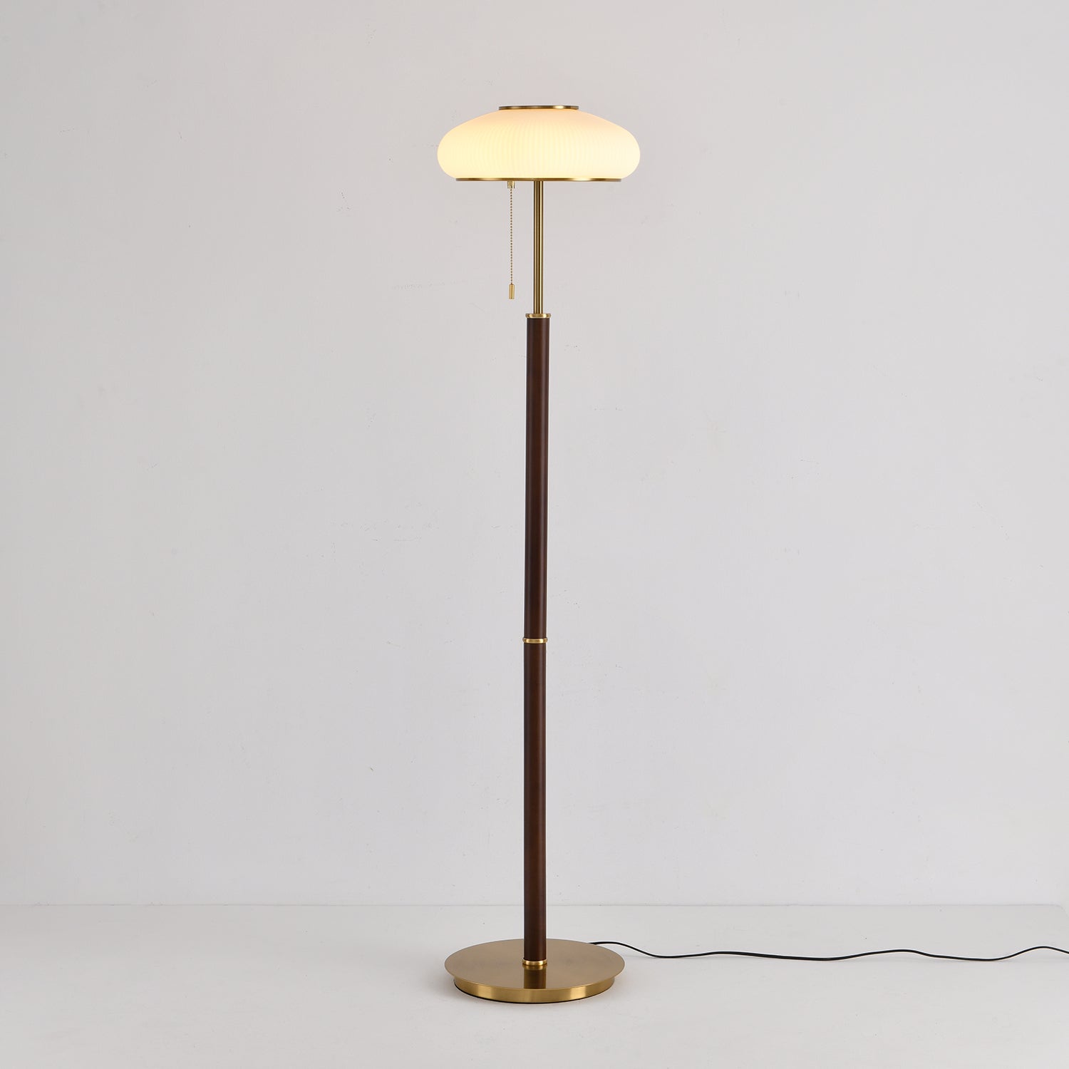 Lumen Vintage Glass Floor Lamp - Blowlighting