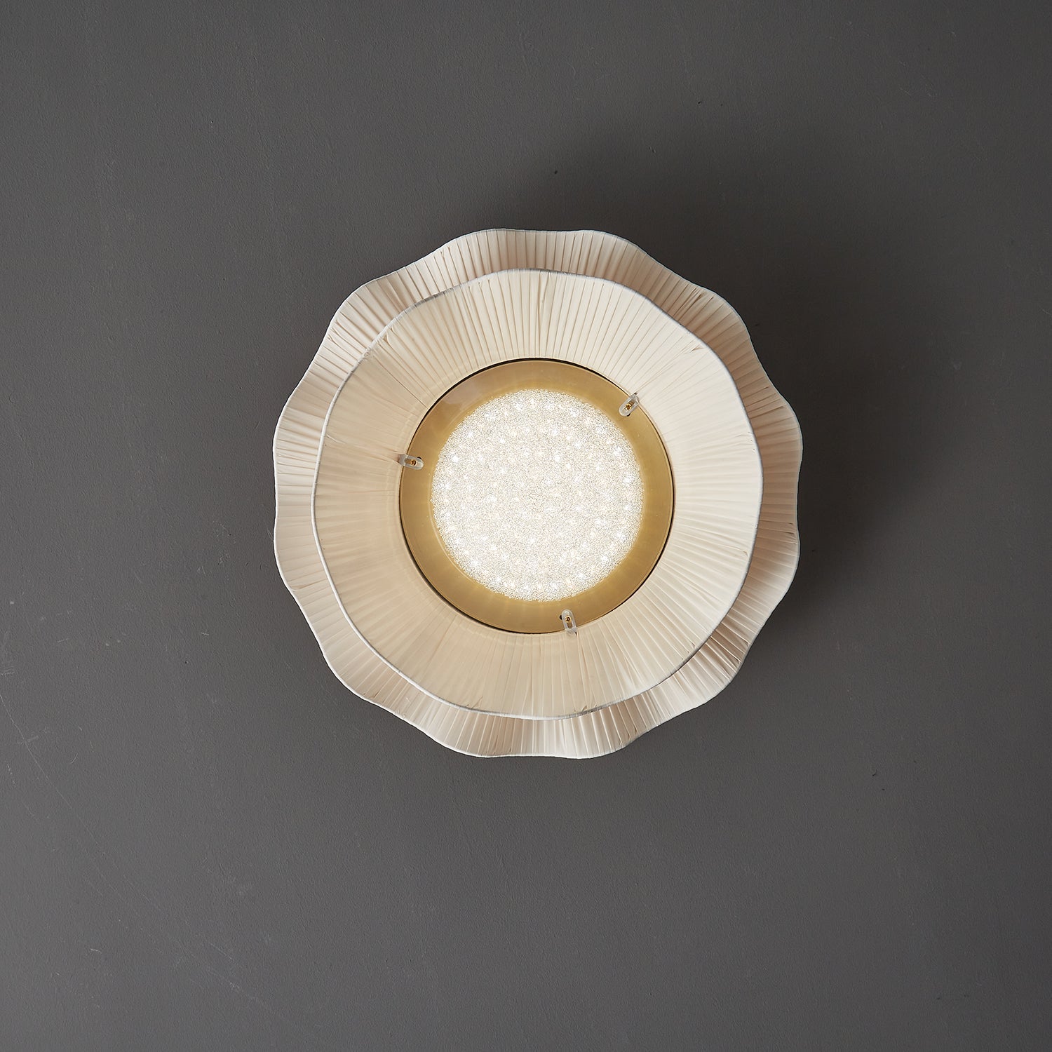 Arwen Fabric Wave Ceiling Lamp - Blowlighting