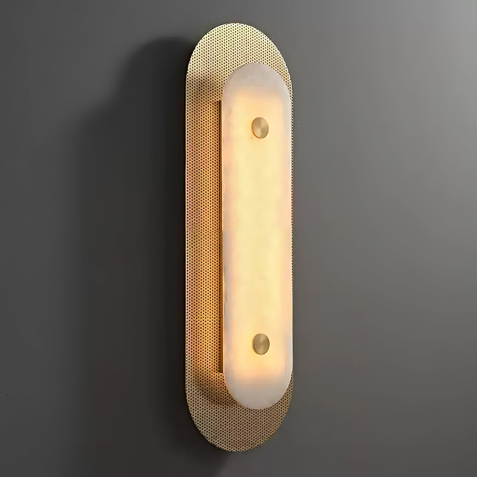 Celaeeth Oval Alabaster Wall Light - Blowlighting