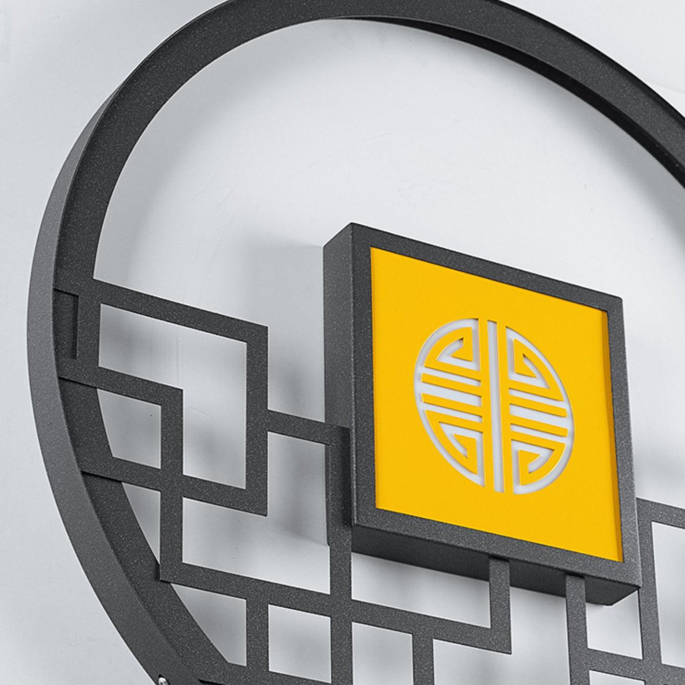 Round Outdoor Wall Light - Blowlighting