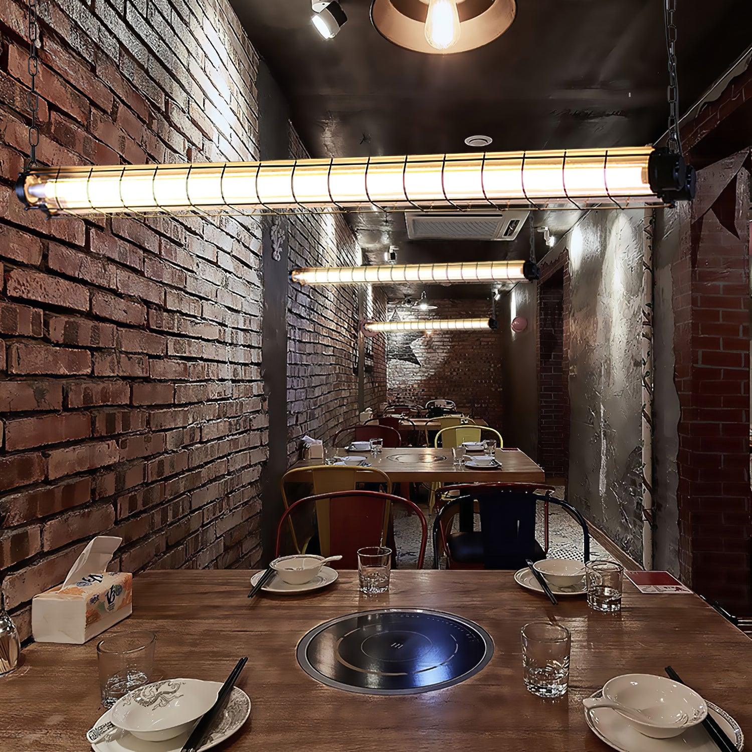Arsorisra Industrial Linear Pendant - Blowlighting