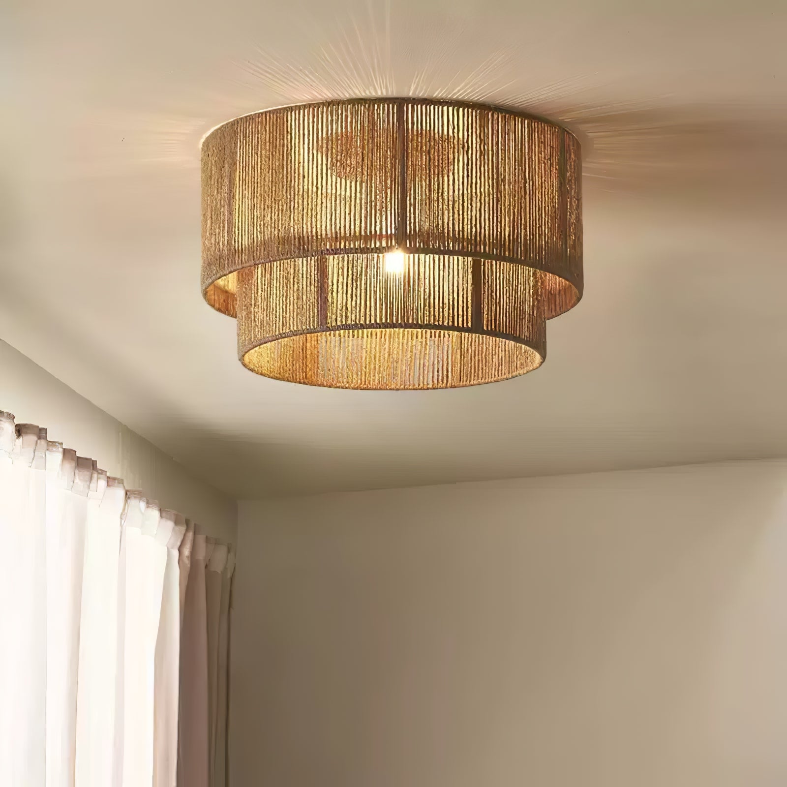 Astra Woven Ceiling Lamp - Blowlighting
