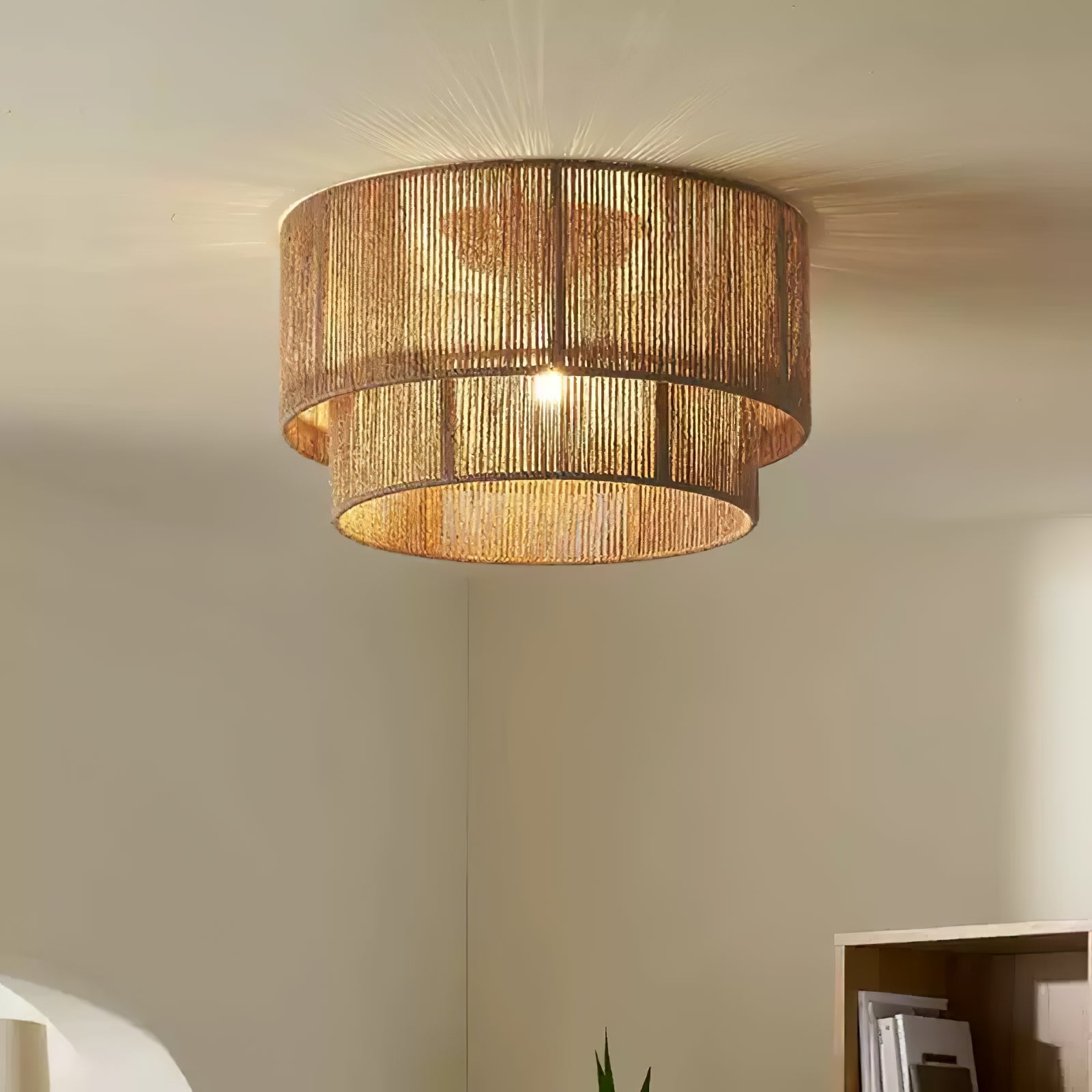 Astra Woven Ceiling Lamp - Blowlighting