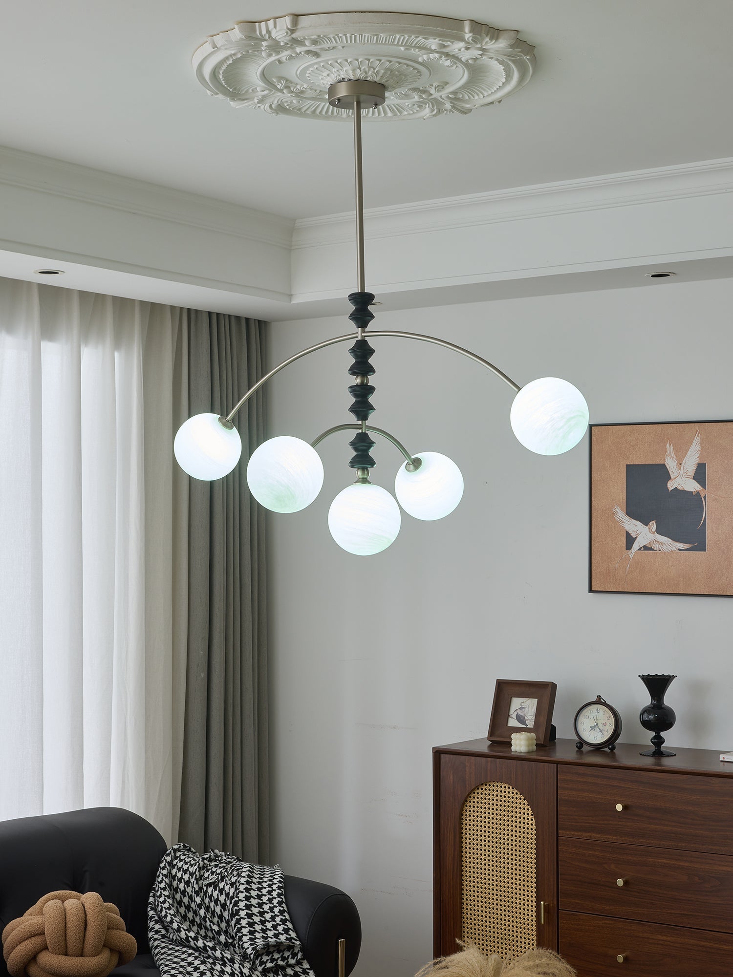 Astrium Arc Chandelier - Blowlighting