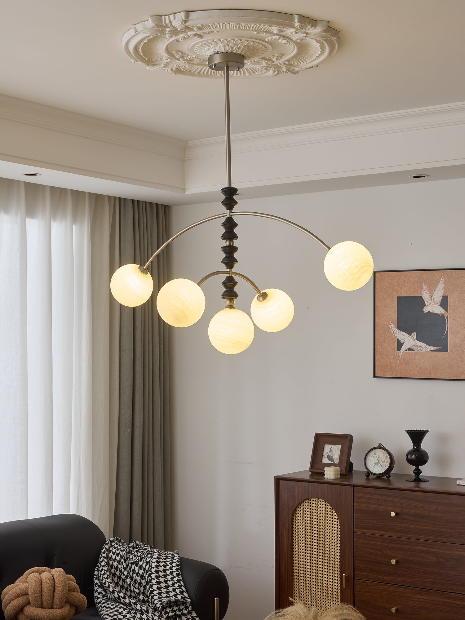 Astrium Arc Chandelier - Blowlighting