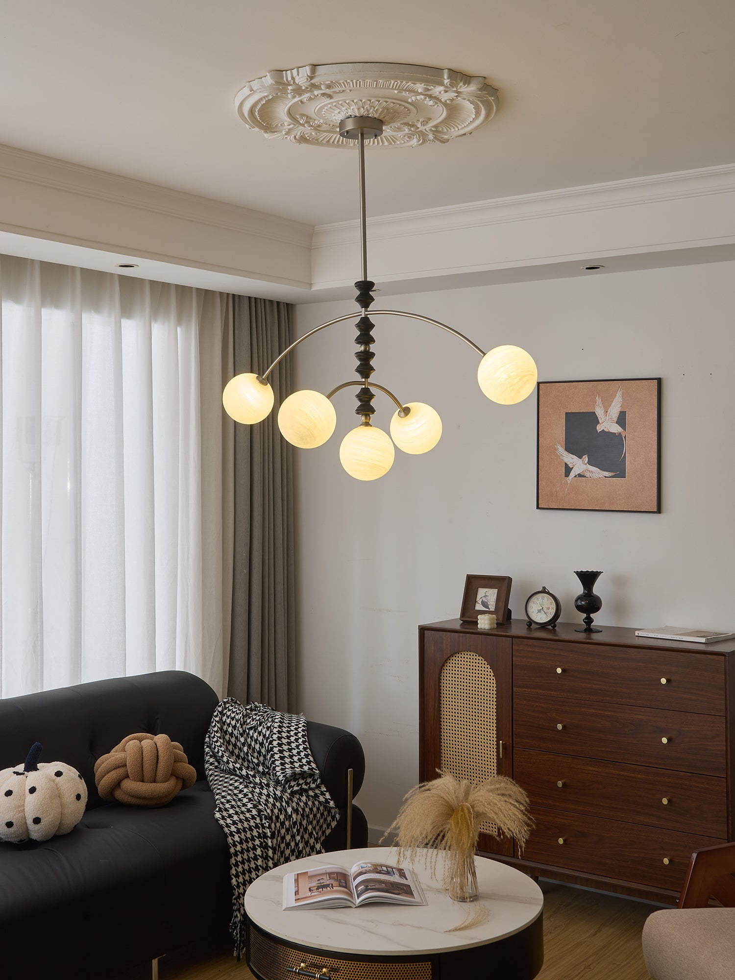 Astrium Arc Chandelier - Blowlighting