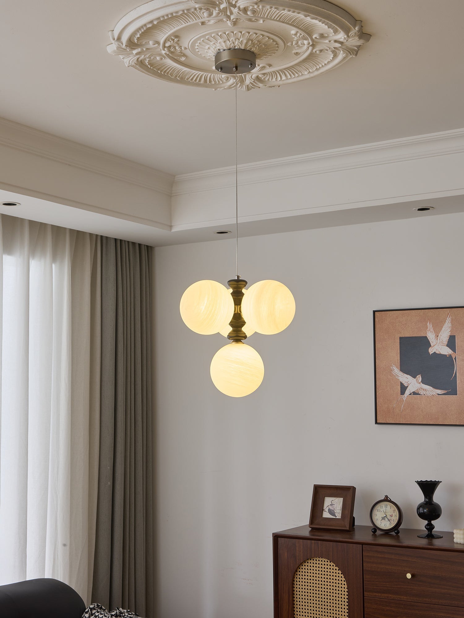 Astrium Arc Chandelier - Blowlighting