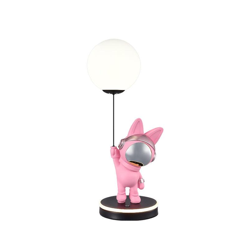 Astronaut and Planet Lamp - Blowlighting