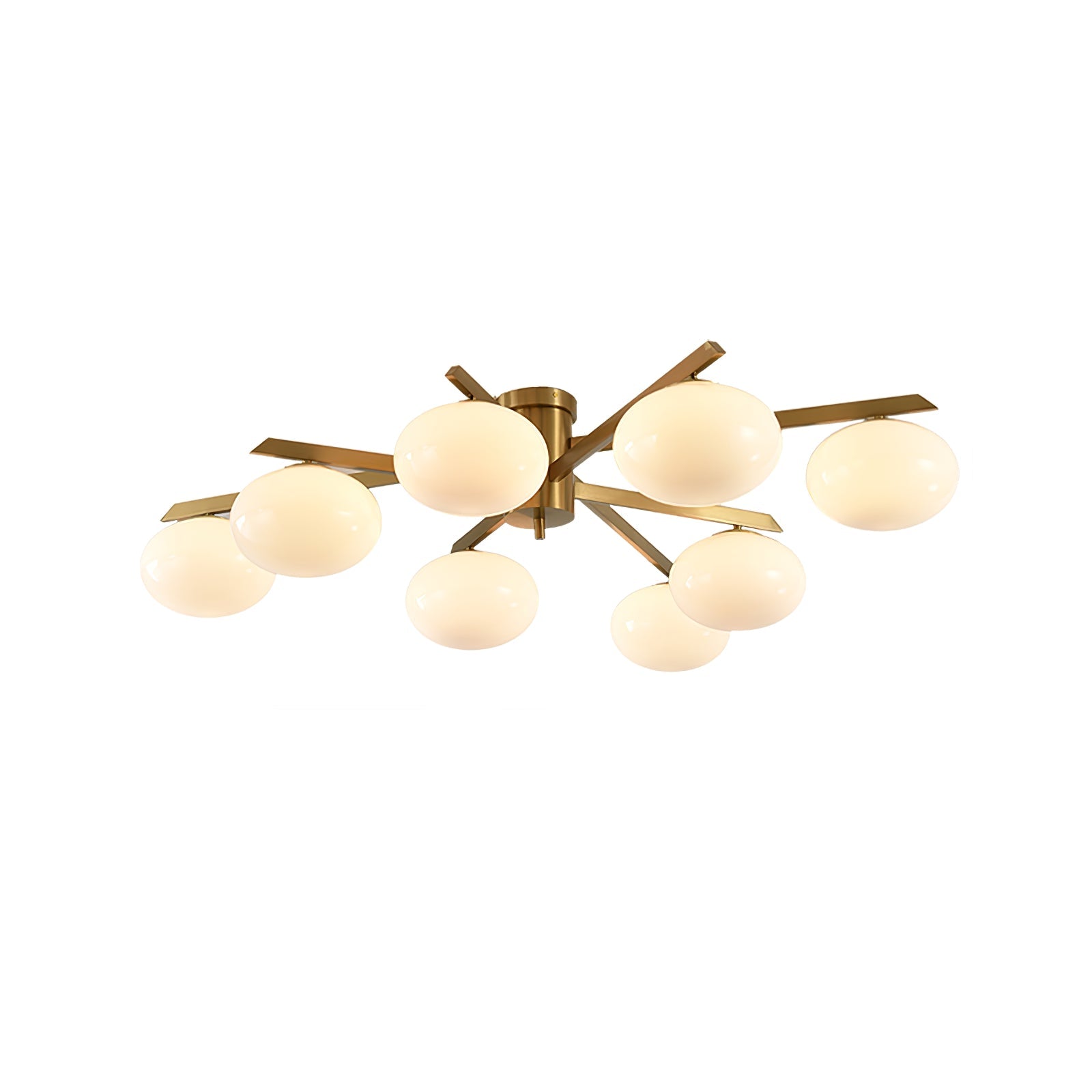 Nova Modern Glass Ceiling Light - Blowlighting
