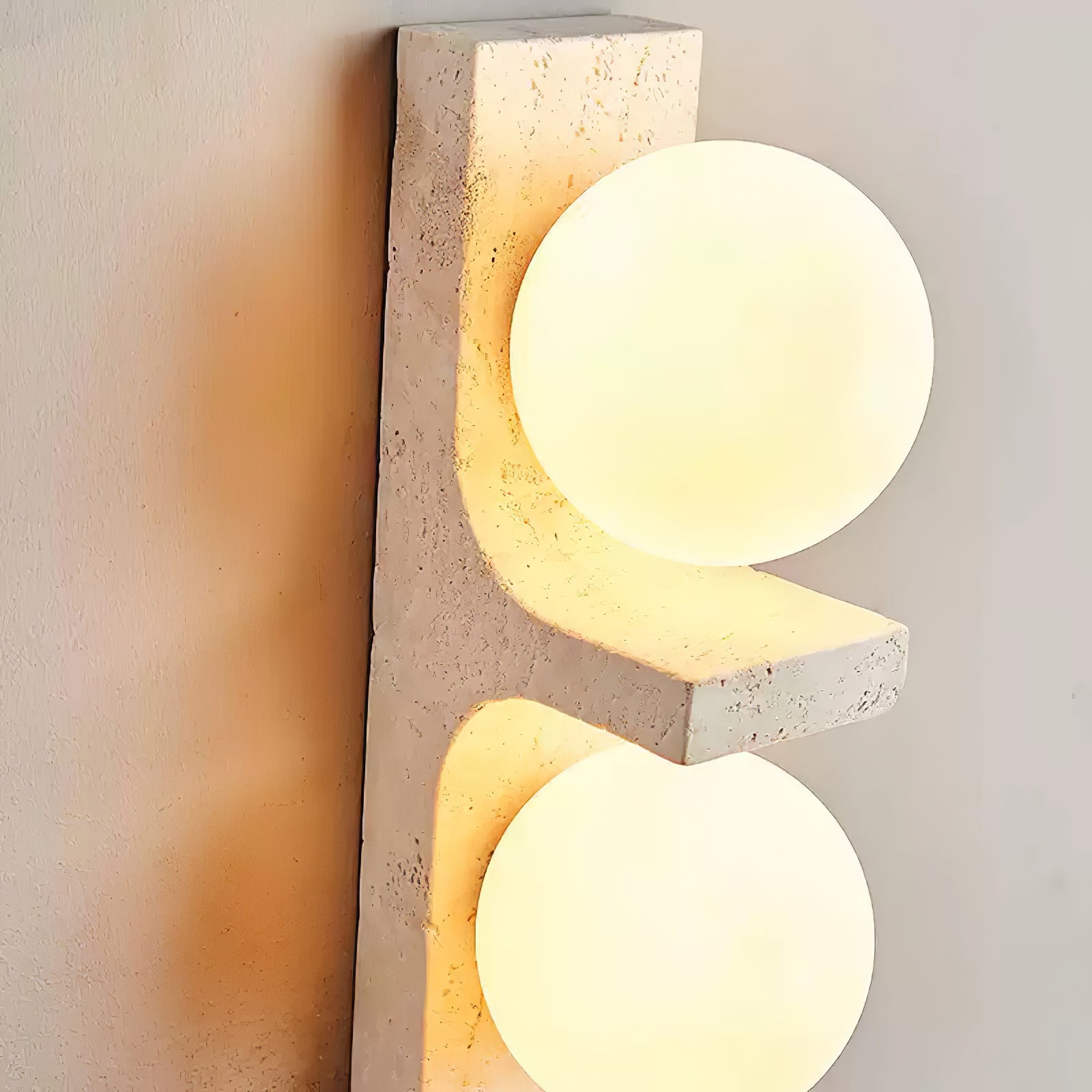 Cassiopeia Travertine Wall Light - Blowlighting