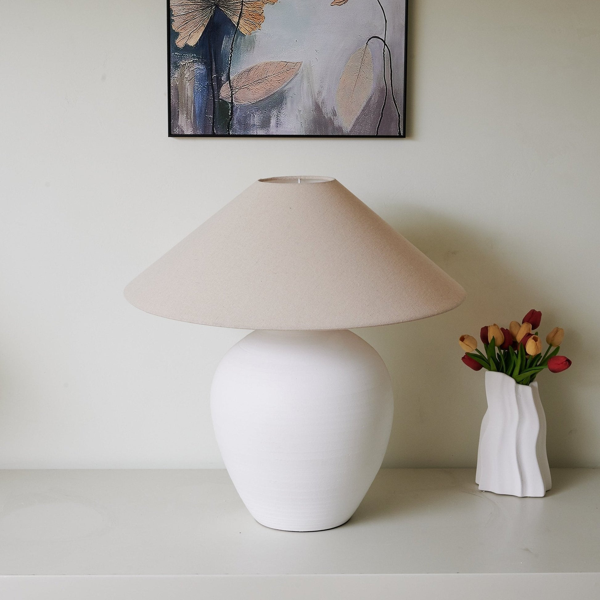 Aterra Ceramic Table Lamp - Blowlighting