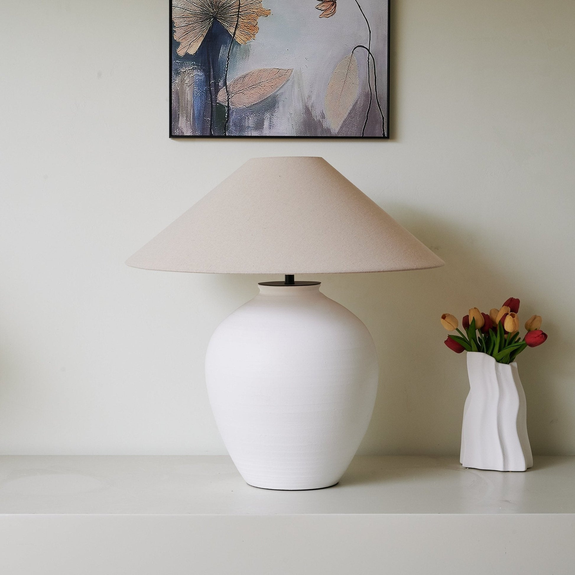 Aterra Ceramic Table Lamp - Blowlighting