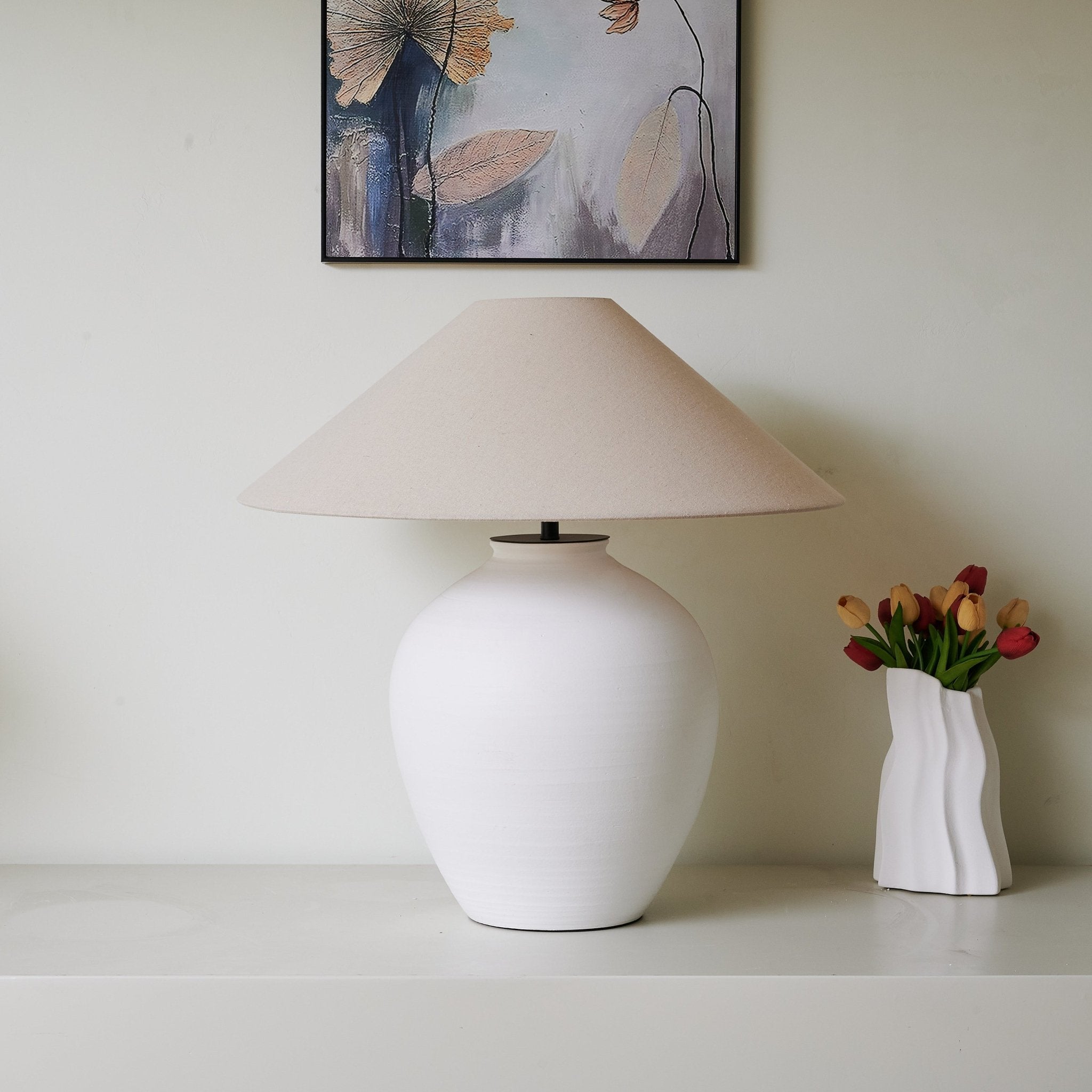 Aterra Ceramic Table Lamp - Blowlighting