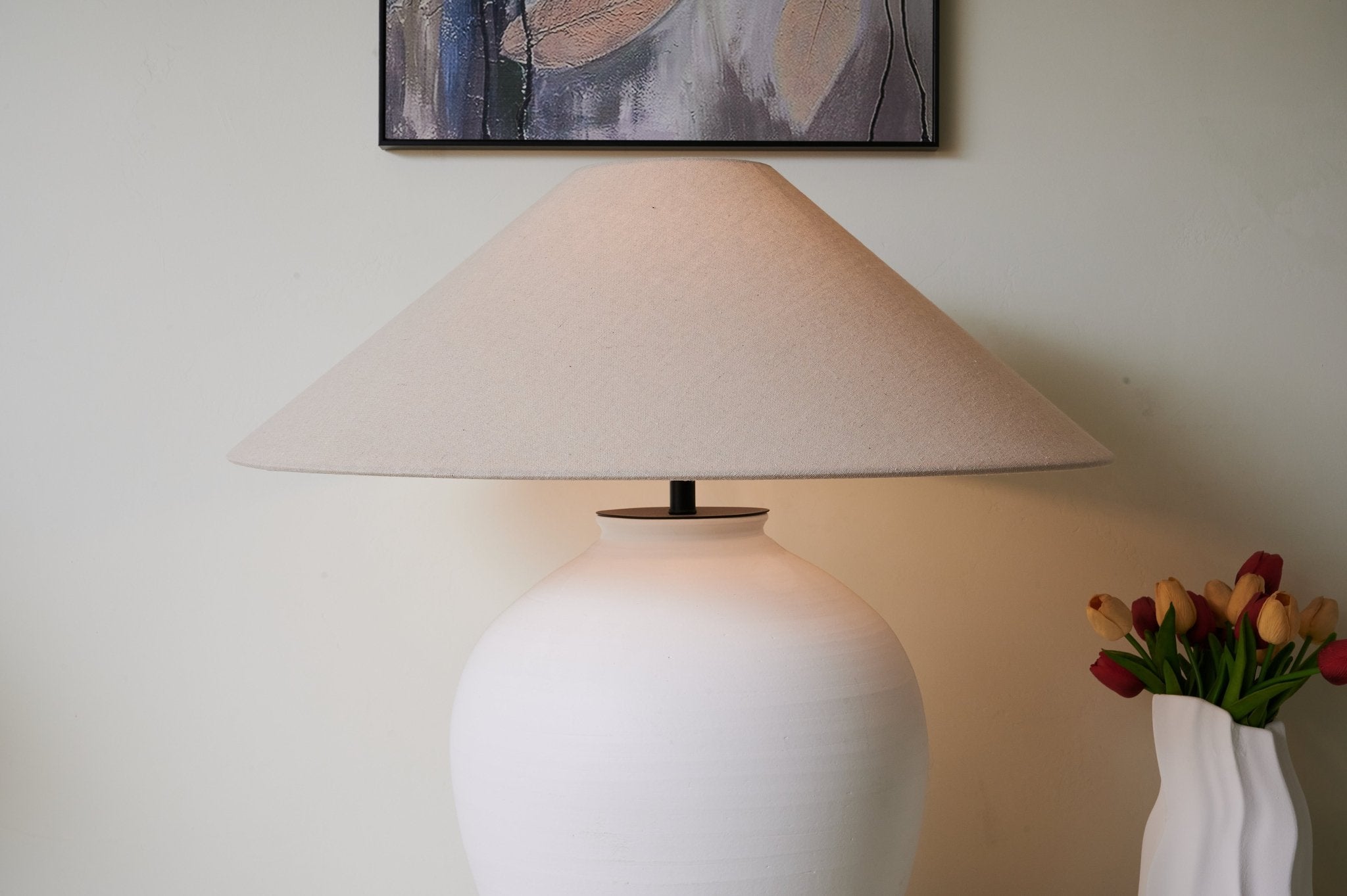 Aterra Ceramic Table Lamp - Blowlighting