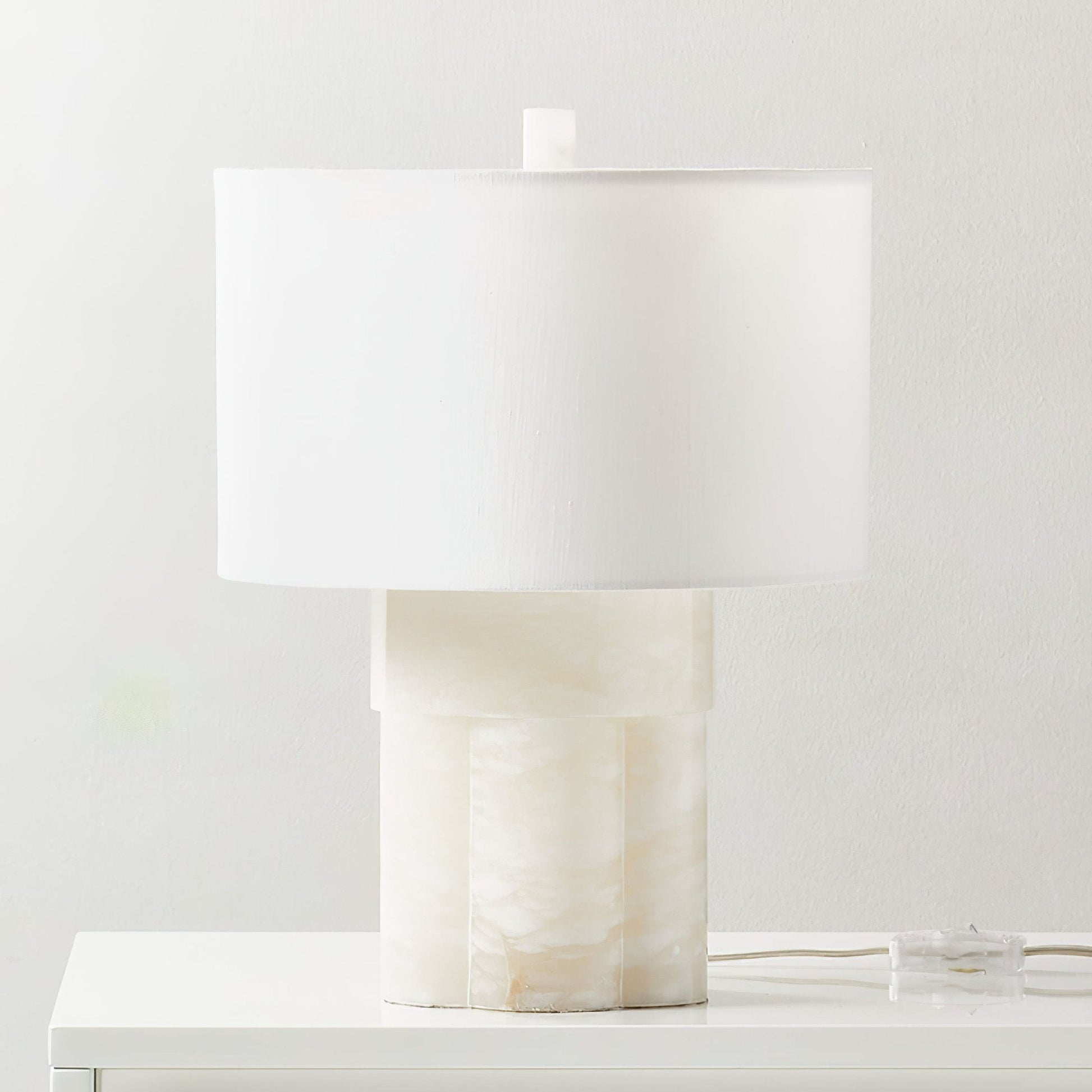 Selene Modern Alabaster Table Lamp - Blowlighting